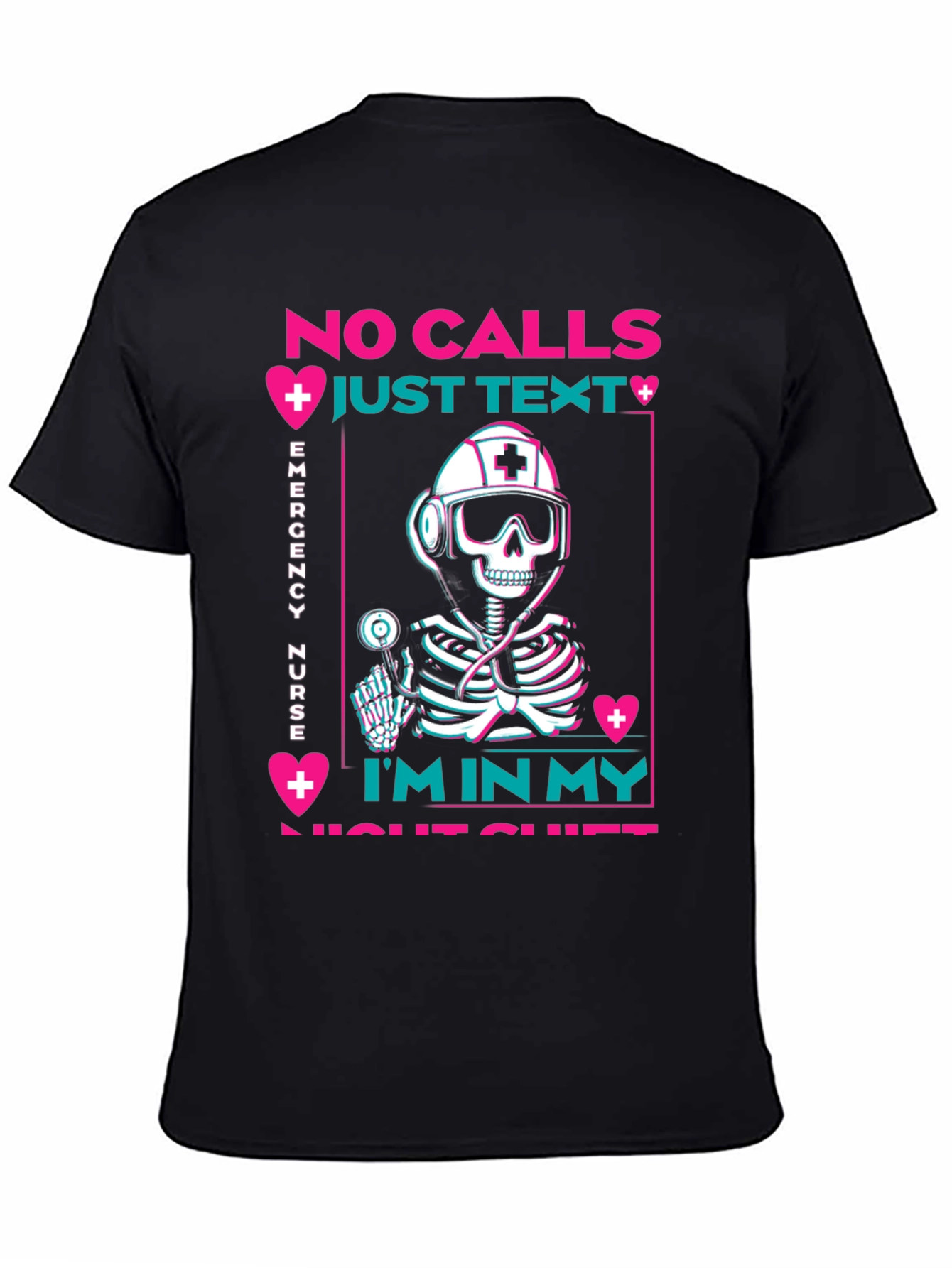 Emergency Nurse Night Shift T-Shirt