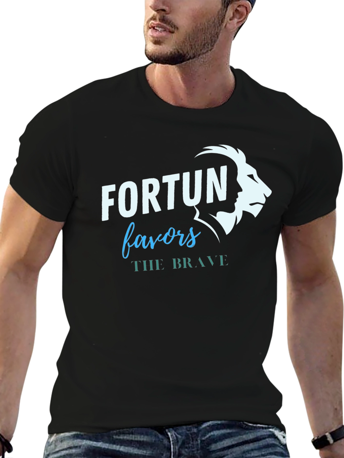 Fortune Favors The Brave Graphic Tee
