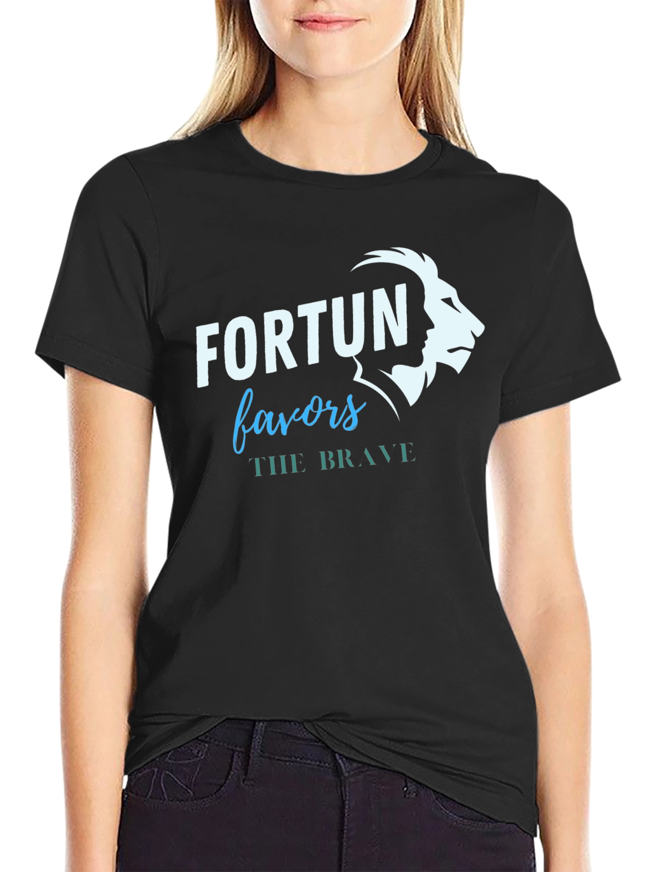 Fortune Favors The Brave Graphic Tee