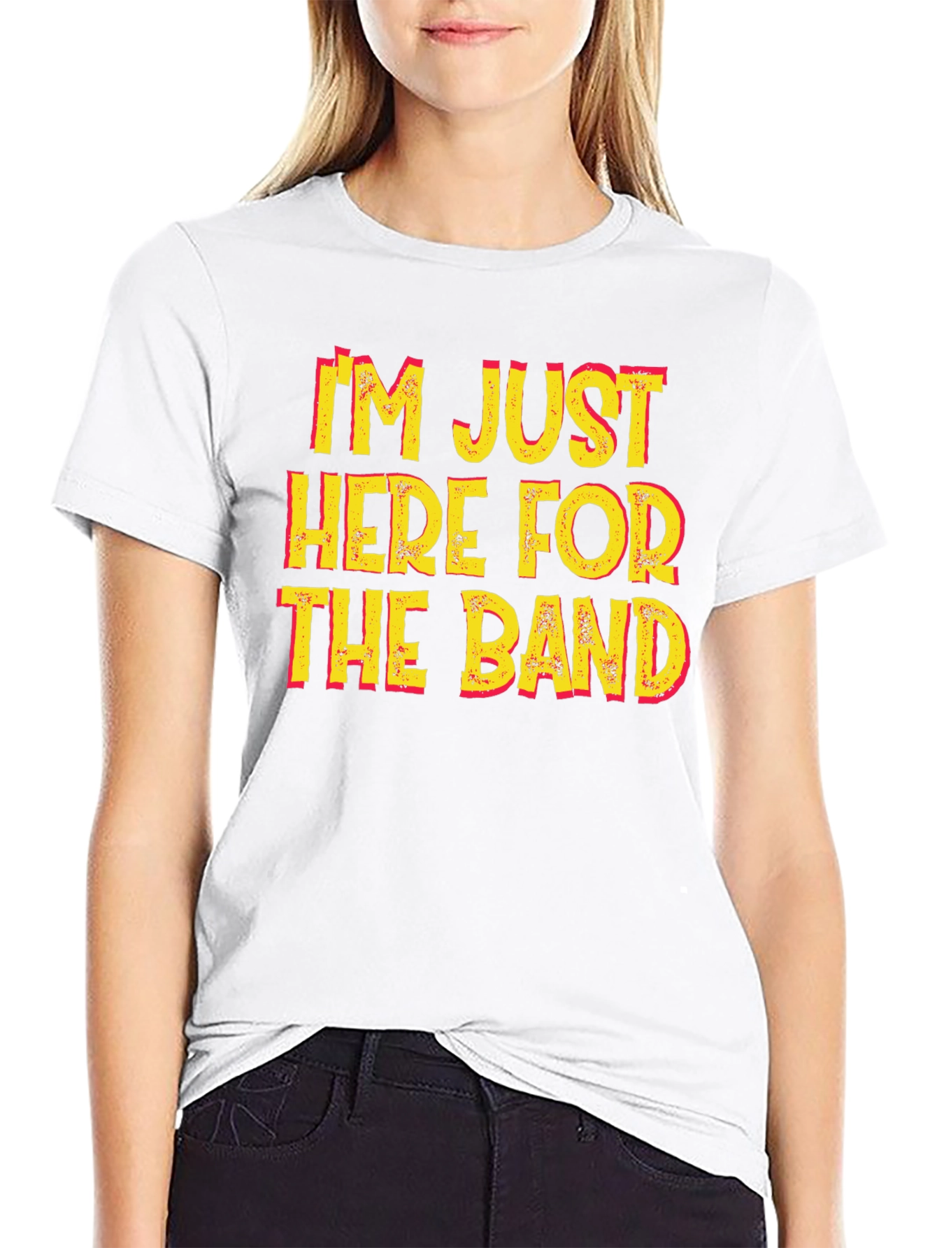 Im Just Here For The Band Graphic T-Shirt