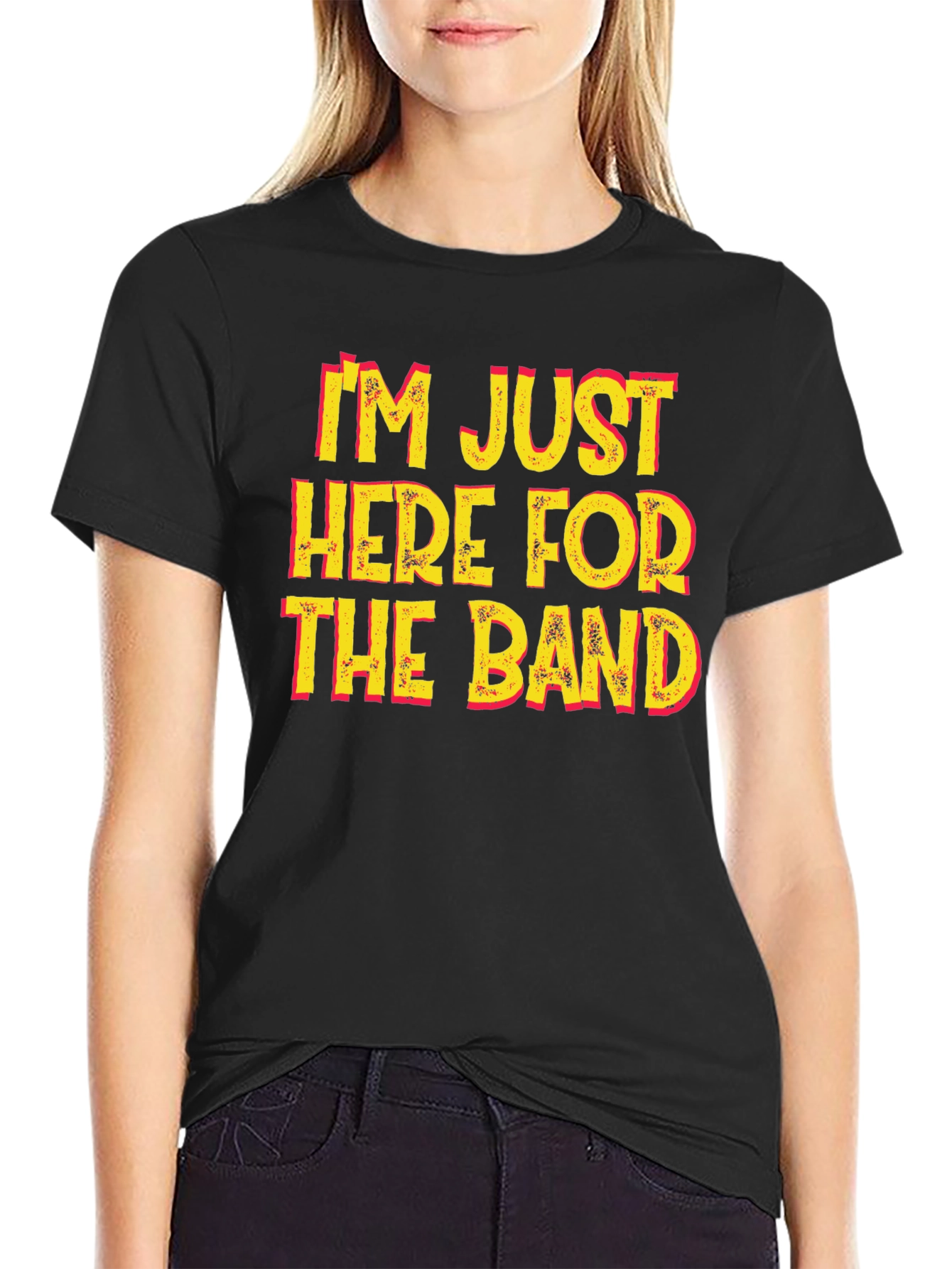 Im Just Here For The Band Graphic T-Shirt