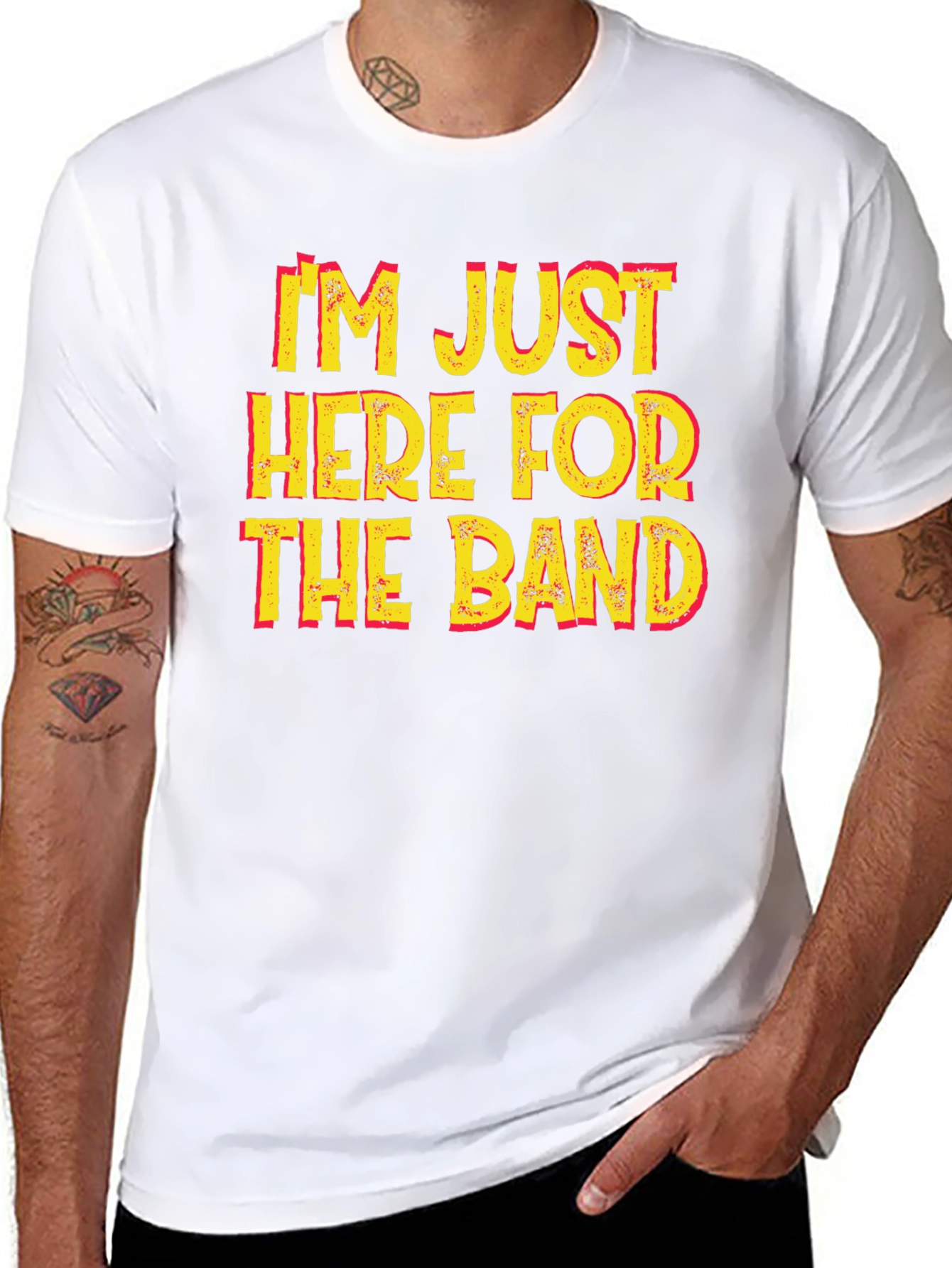 Im Just Here For The Band Graphic T-Shirt