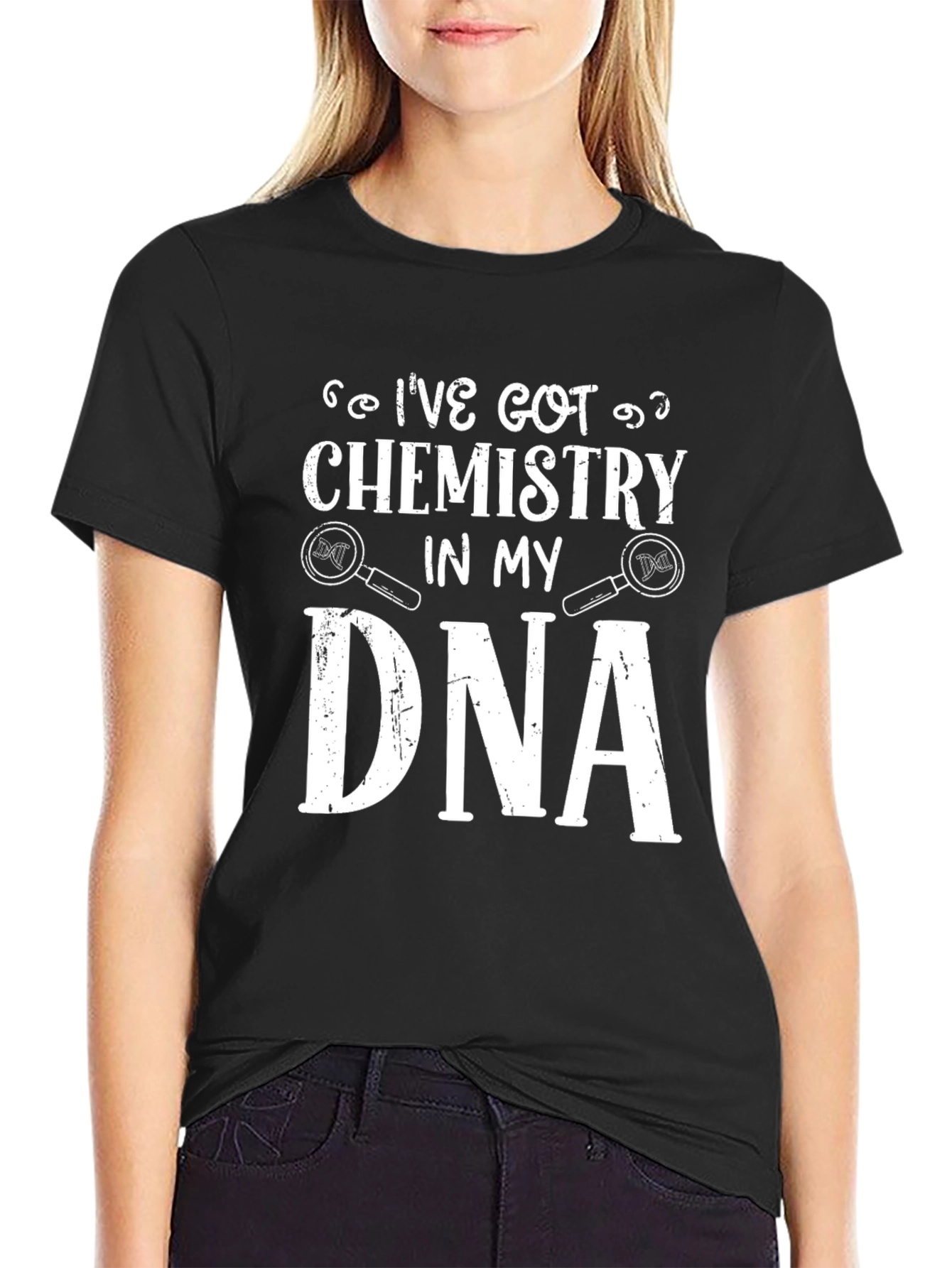 Chemistry DNA Graphic T-Shirt - Science Tee