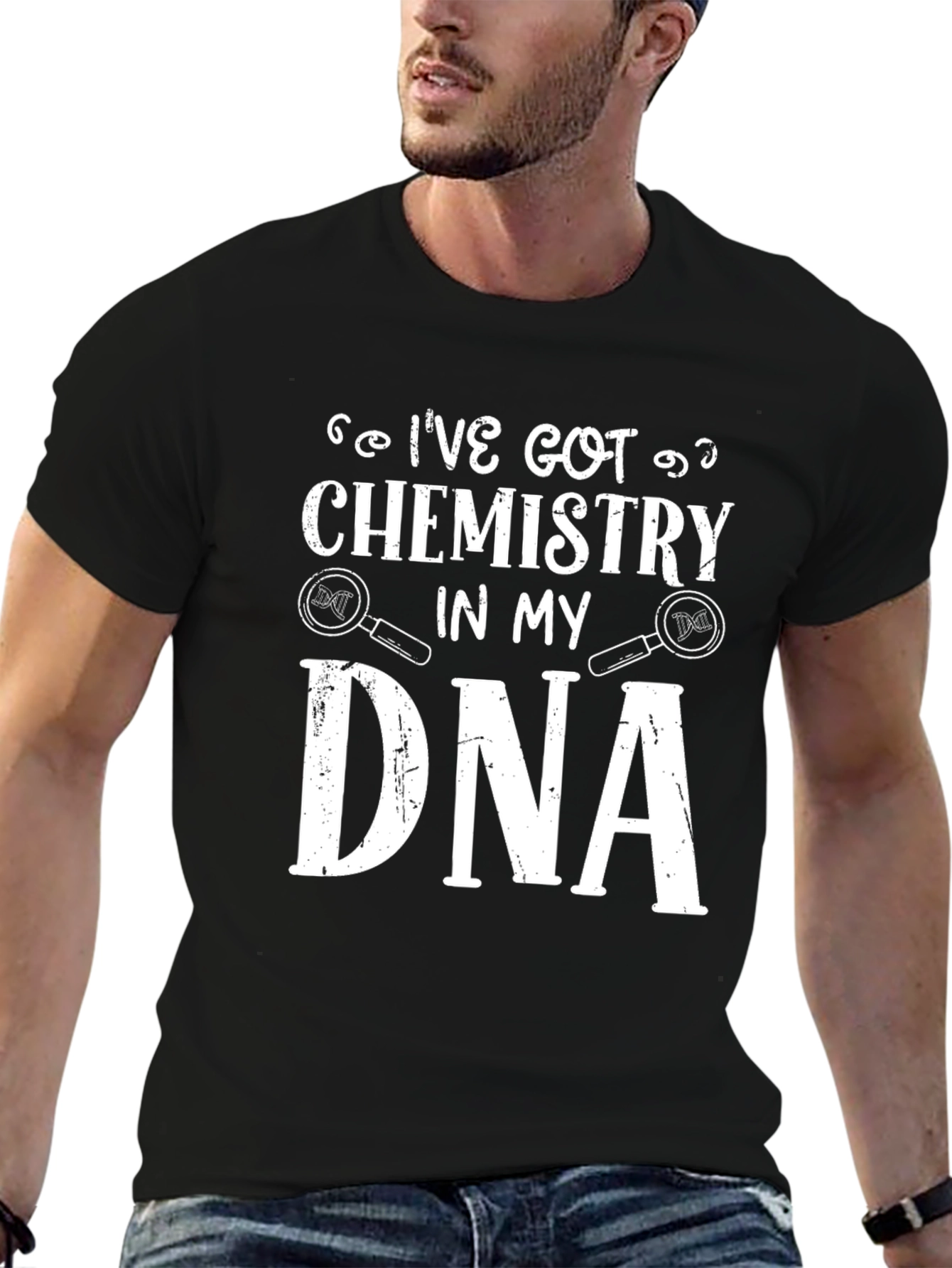 Chemistry DNA Graphic T-Shirt - Science Tee