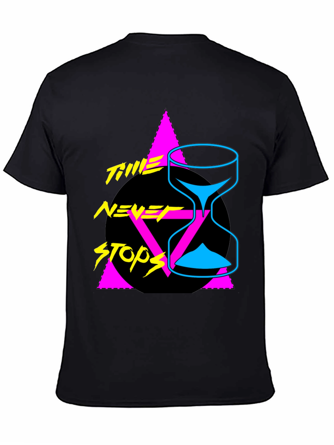 Retro Time Never Stops Graphic Tee