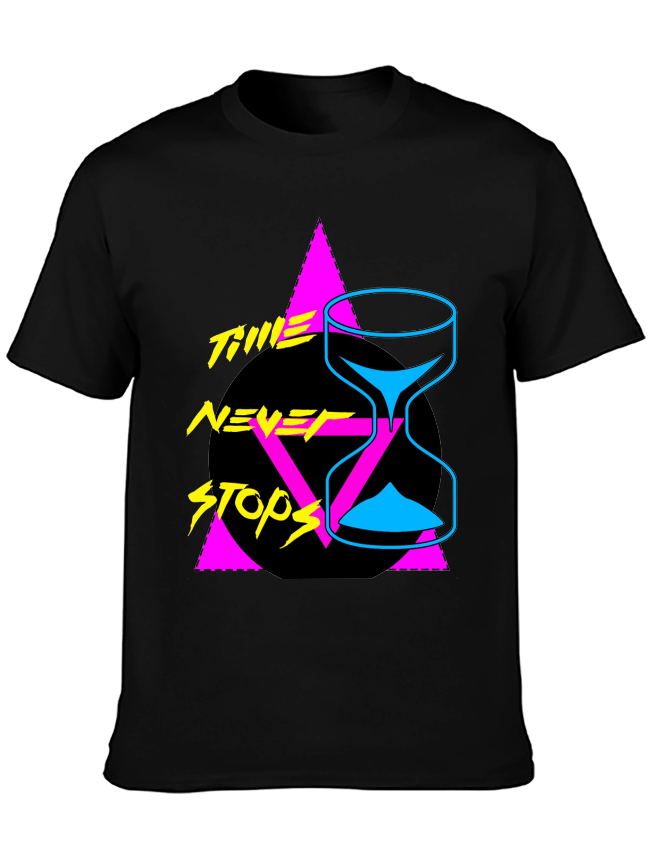 Retro Time Never Stops Graphic Tee