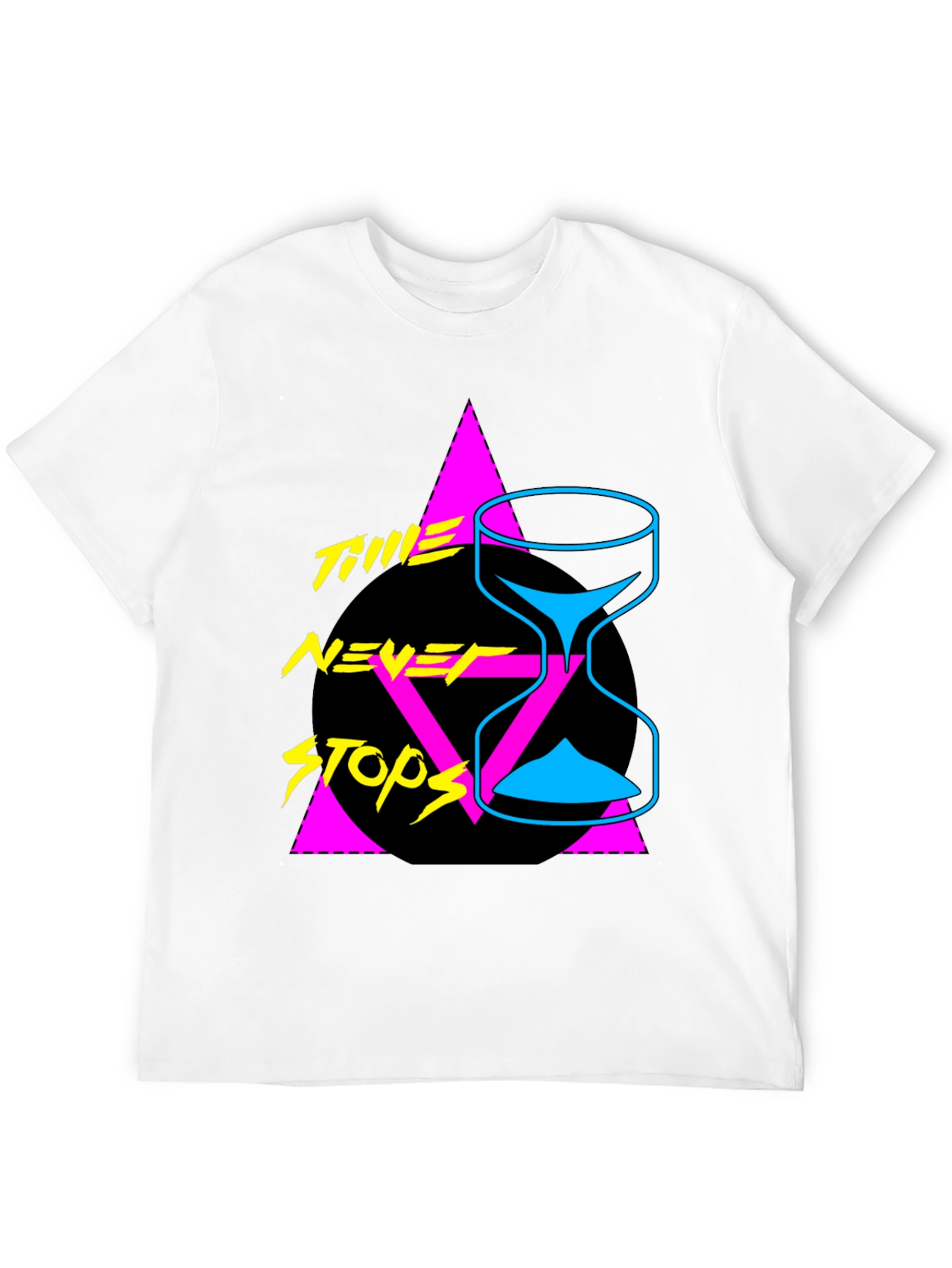 Retro Time Never Stops Graphic Tee
