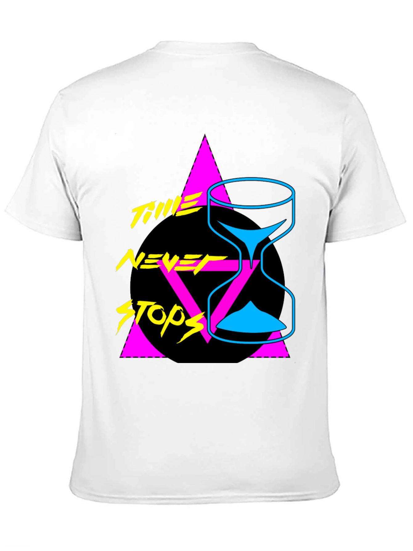 Retro Time Never Stops Graphic Tee