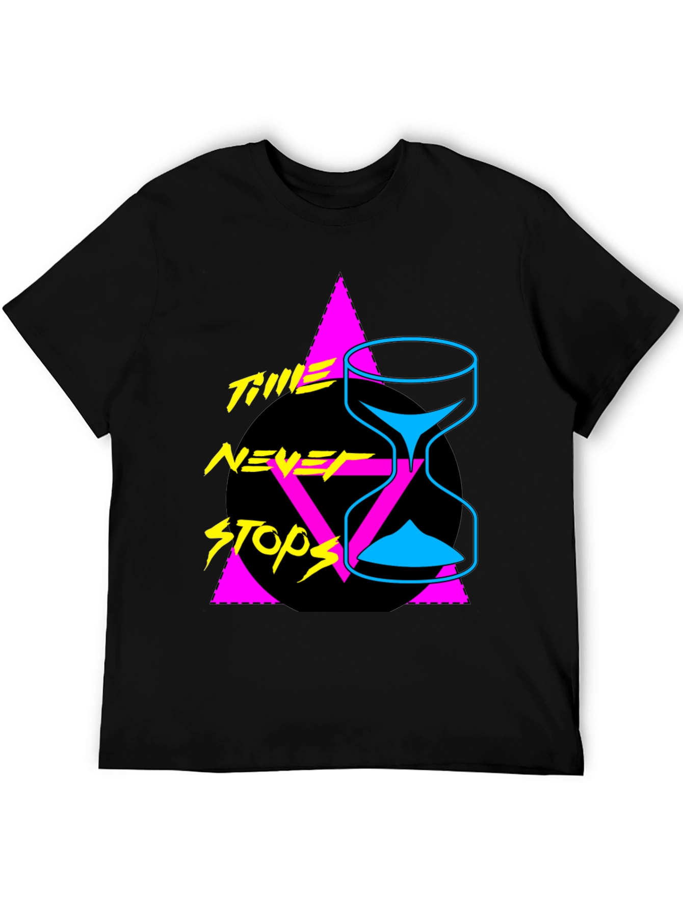 Retro Time Never Stops Graphic Tee