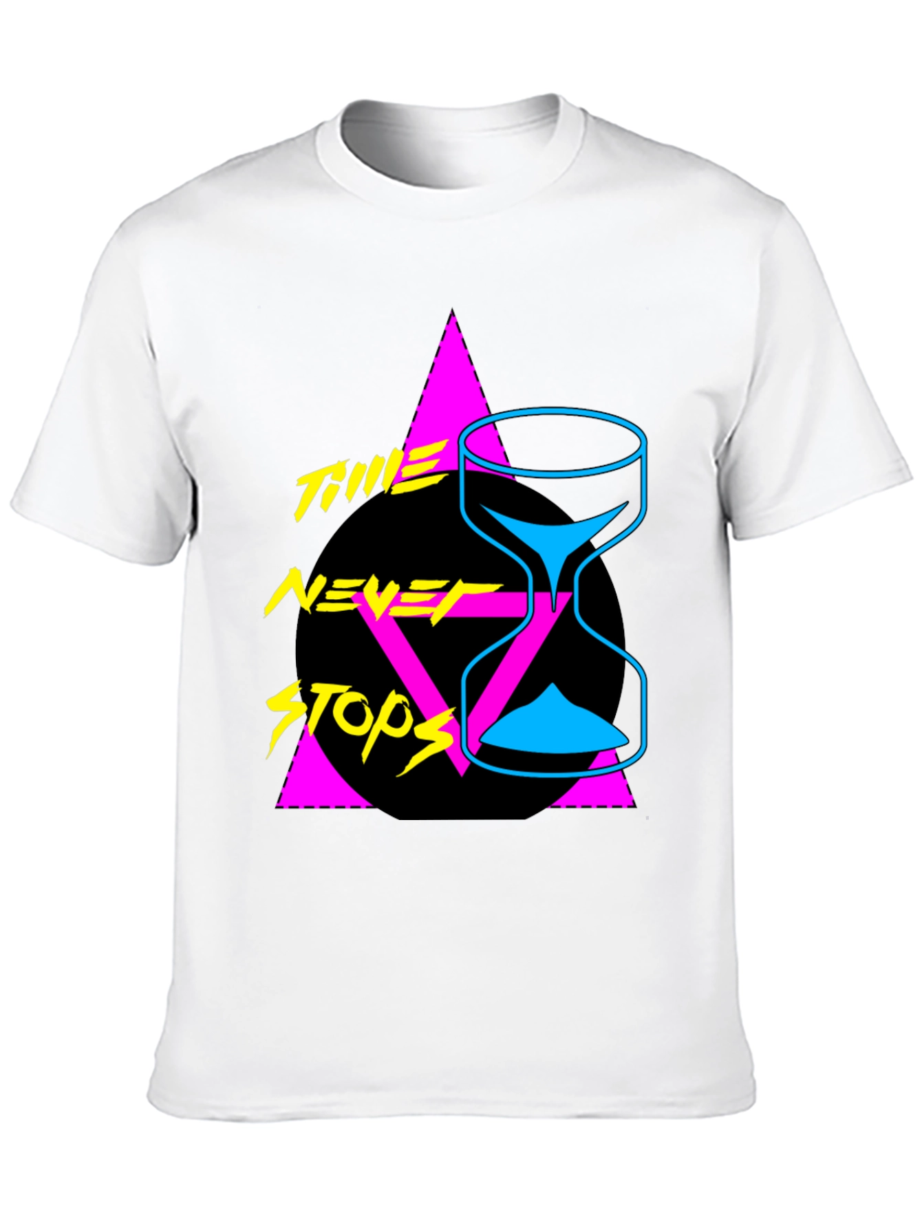 Retro Time Never Stops Graphic Tee