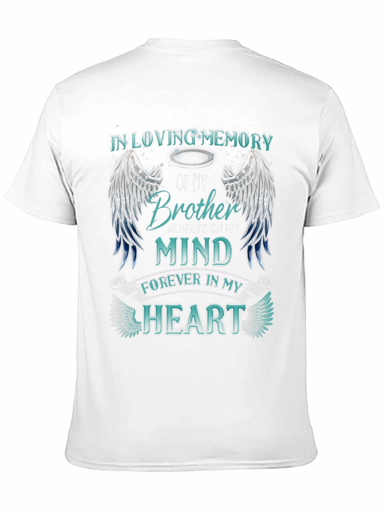 In Loving Memory Brother Graphic T-Shirt