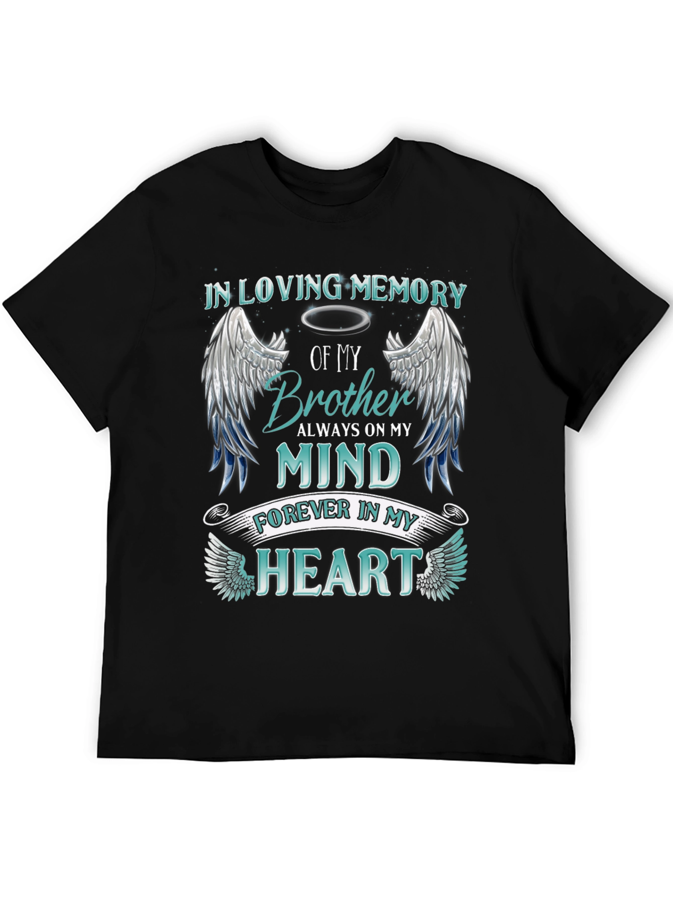 In Loving Memory Brother Graphic T-Shirt