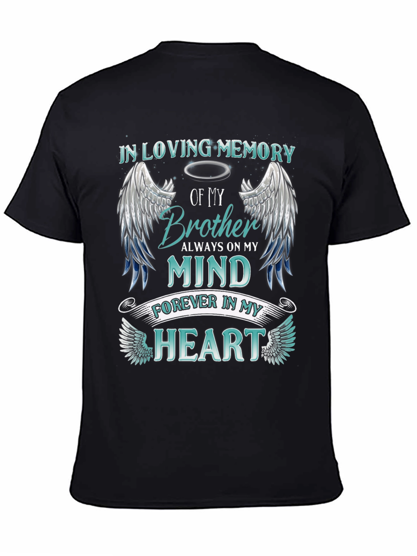In Loving Memory Brother Graphic T-Shirt