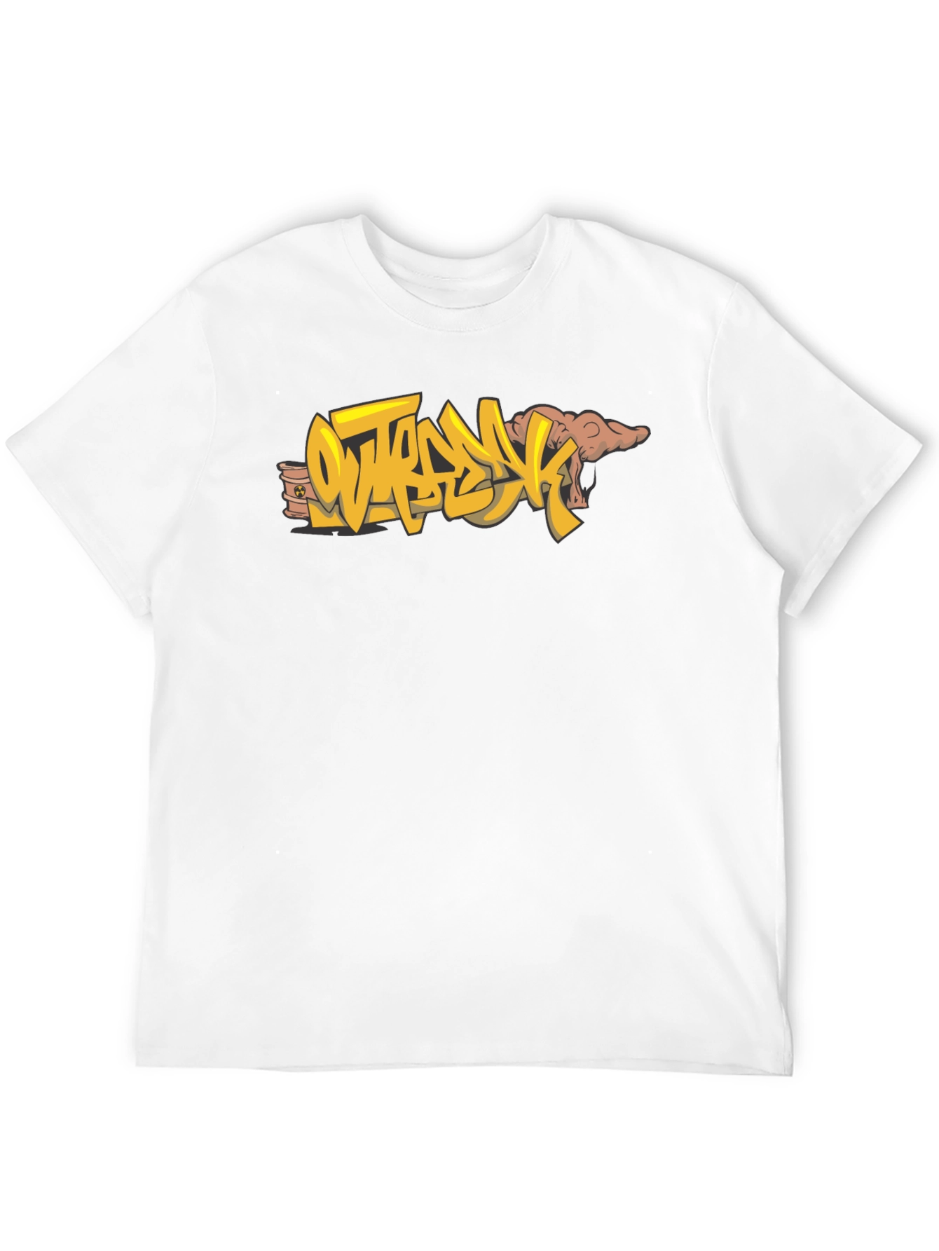 Outbreak Graphic Tee - Bold Style Black Cotton T-Shirt