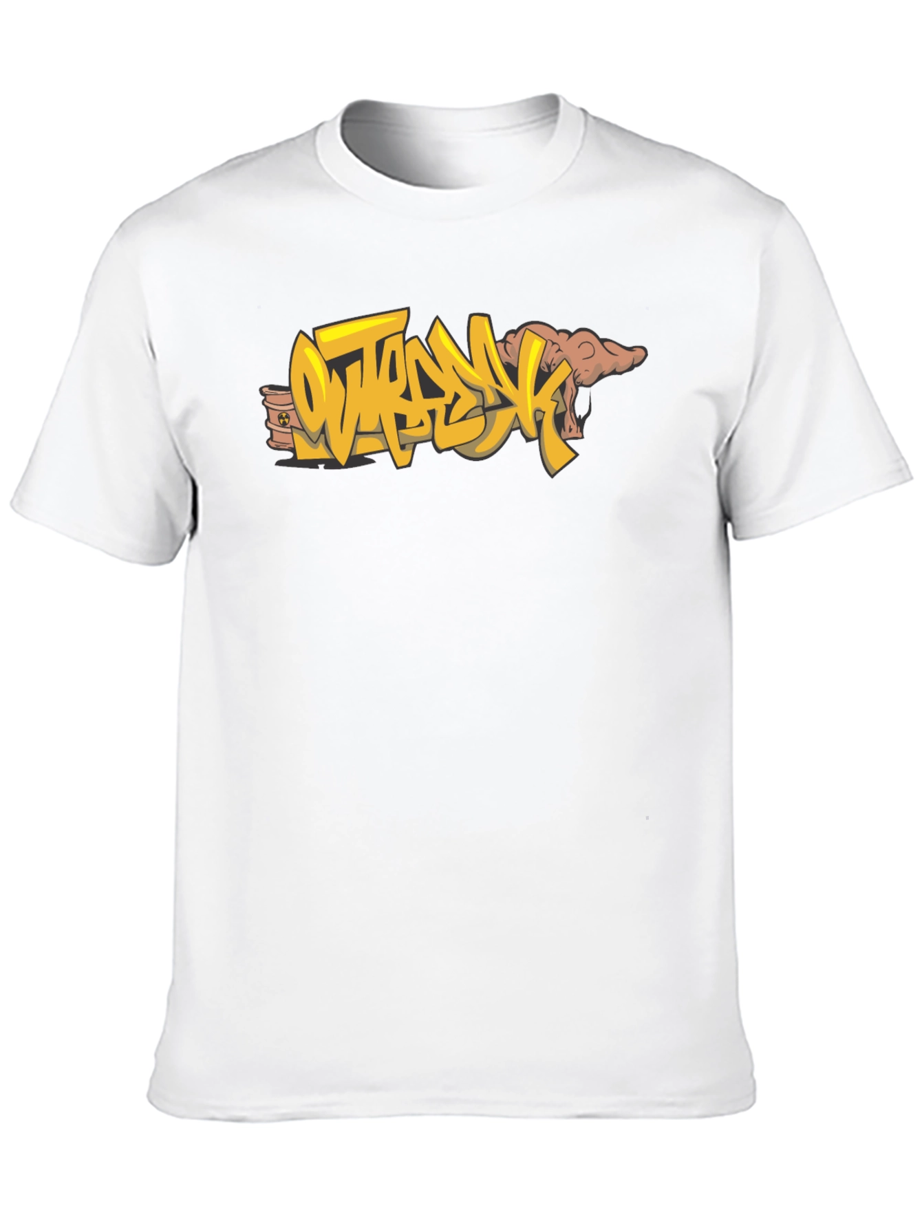 Outbreak Graphic Tee - Bold Style Black Cotton T-Shirt