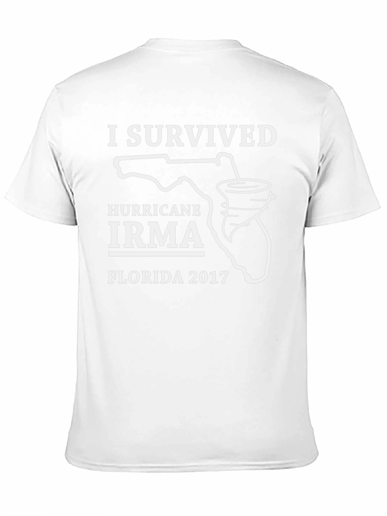 I Survived Hurricane Irma T-Shirt Florida 2017