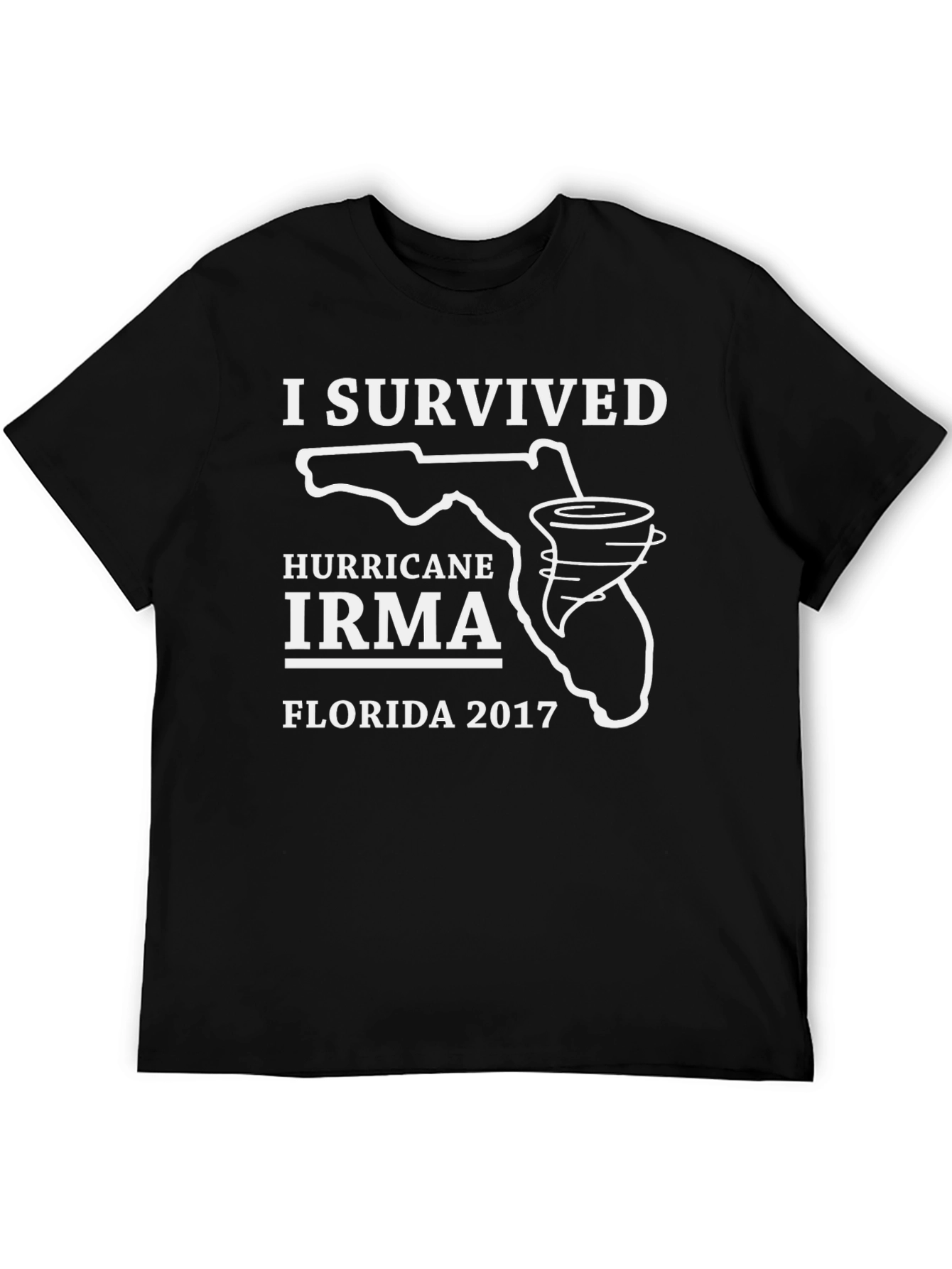 I Survived Hurricane Irma T-Shirt Florida 2017