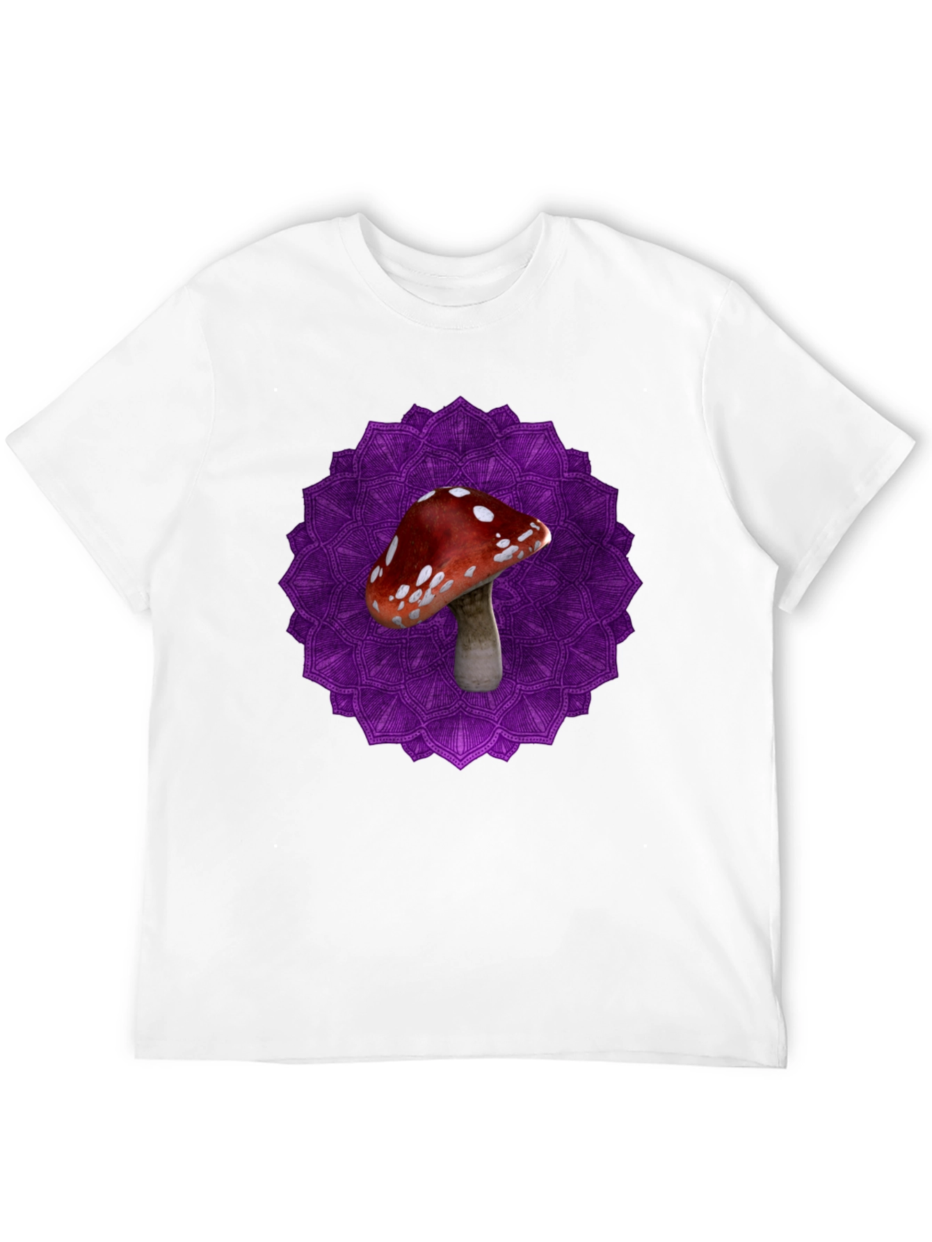 Mushroom Mandala Graphic T-Shirt