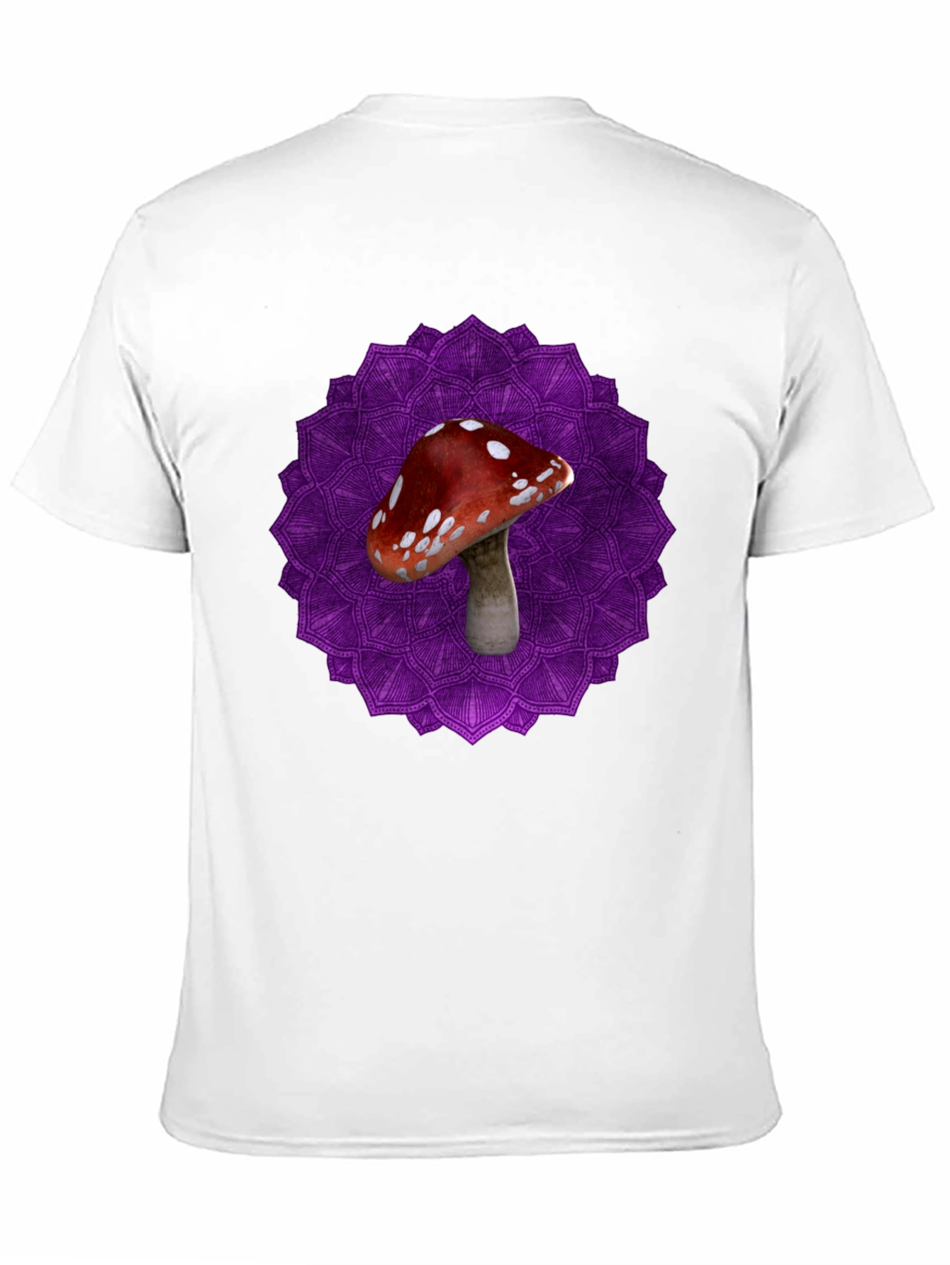 Mushroom Mandala Graphic T-Shirt