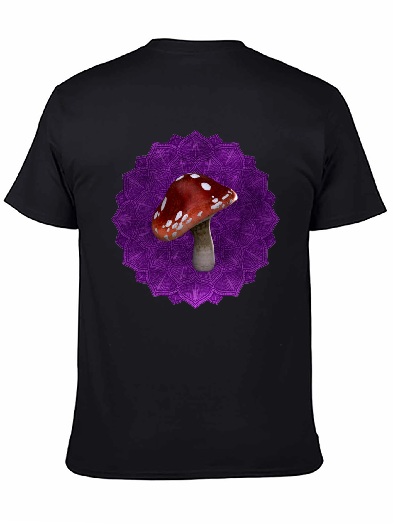 Mushroom Mandala Graphic T-Shirt