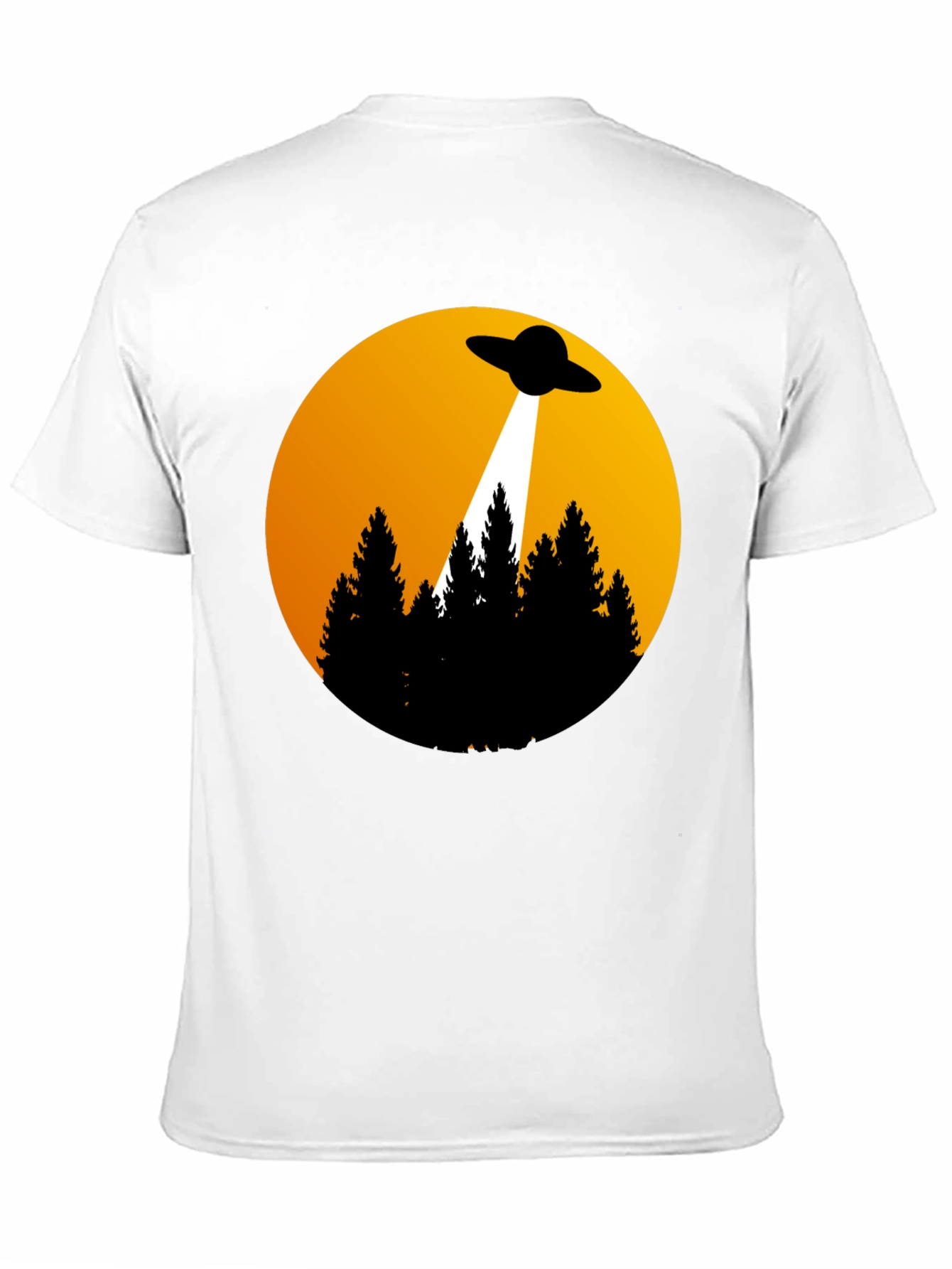 UFO Abduction Graphic T-Shirt
