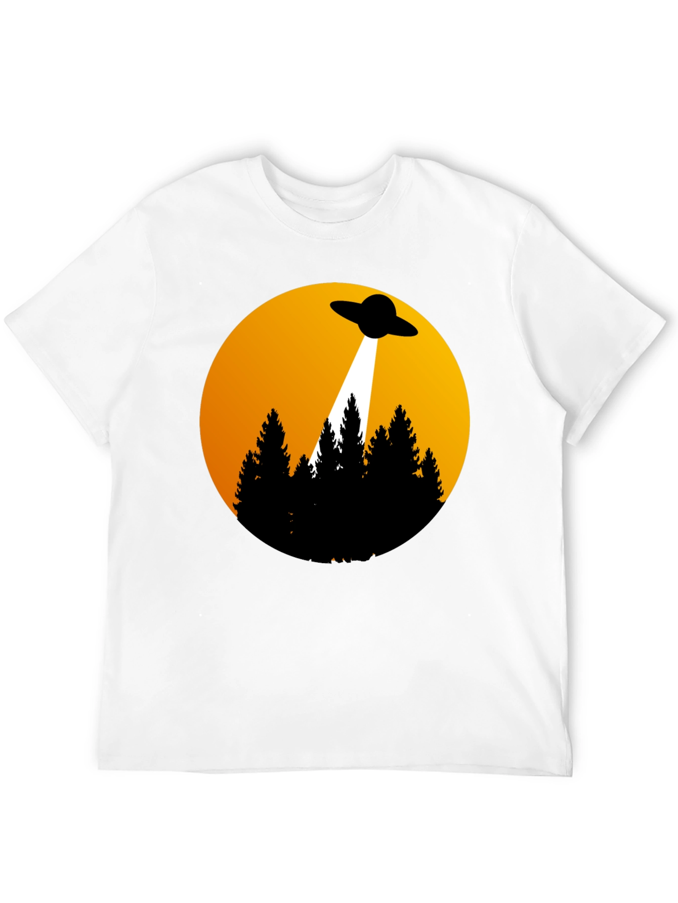 UFO Abduction Graphic T-Shirt