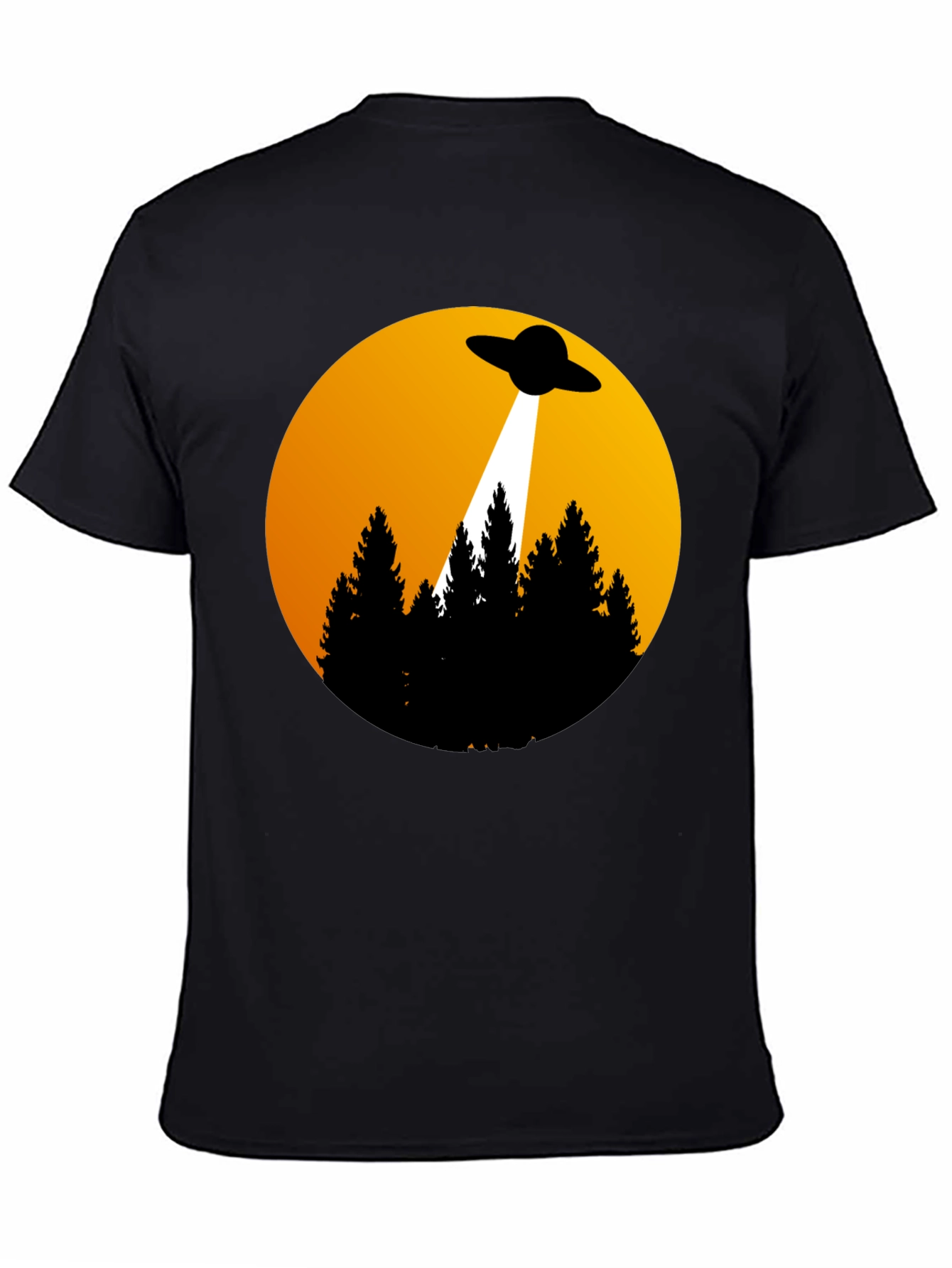UFO Abduction Graphic T-Shirt