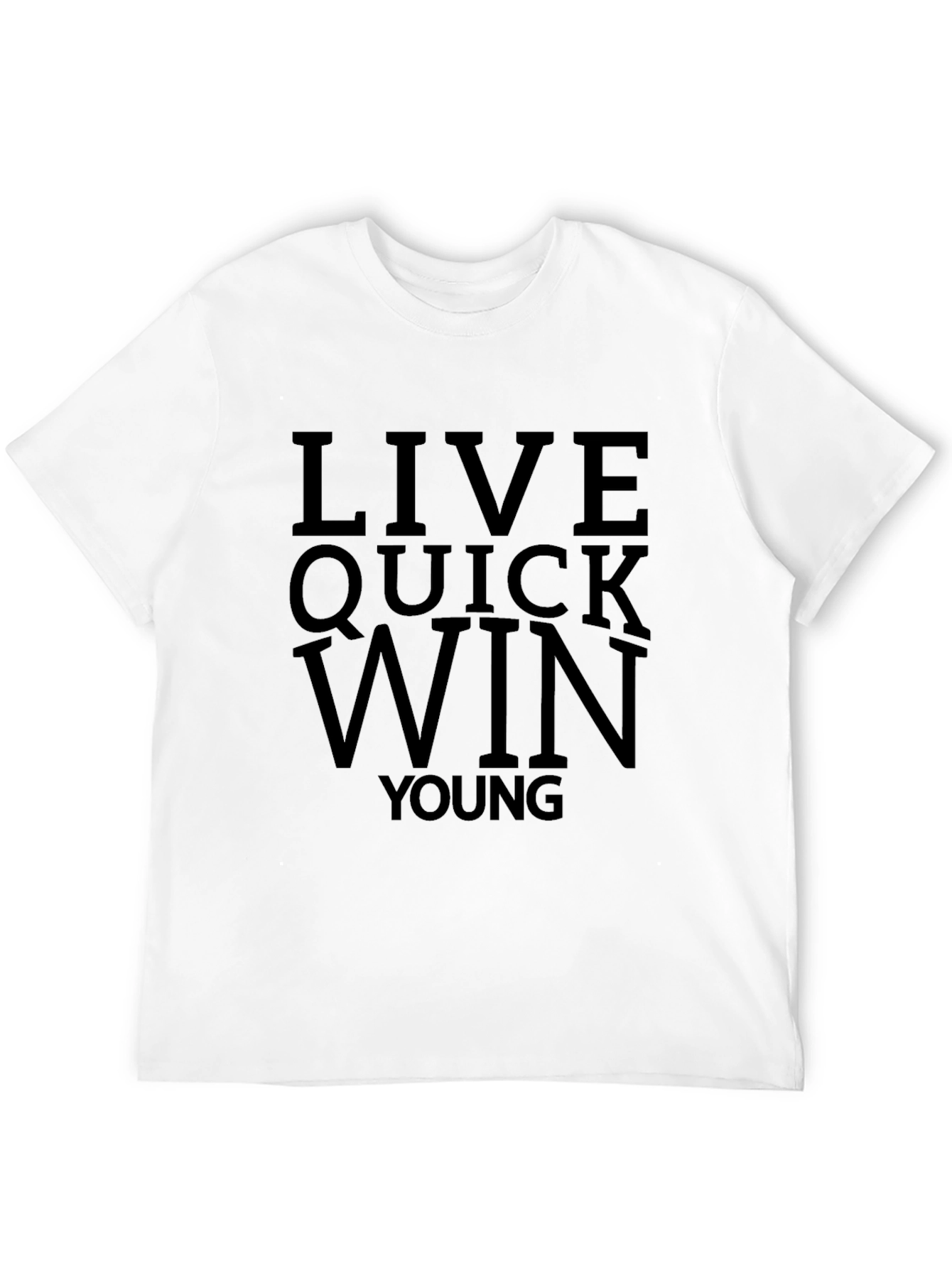 Live Quick Win Young Graphic Tee - Black
