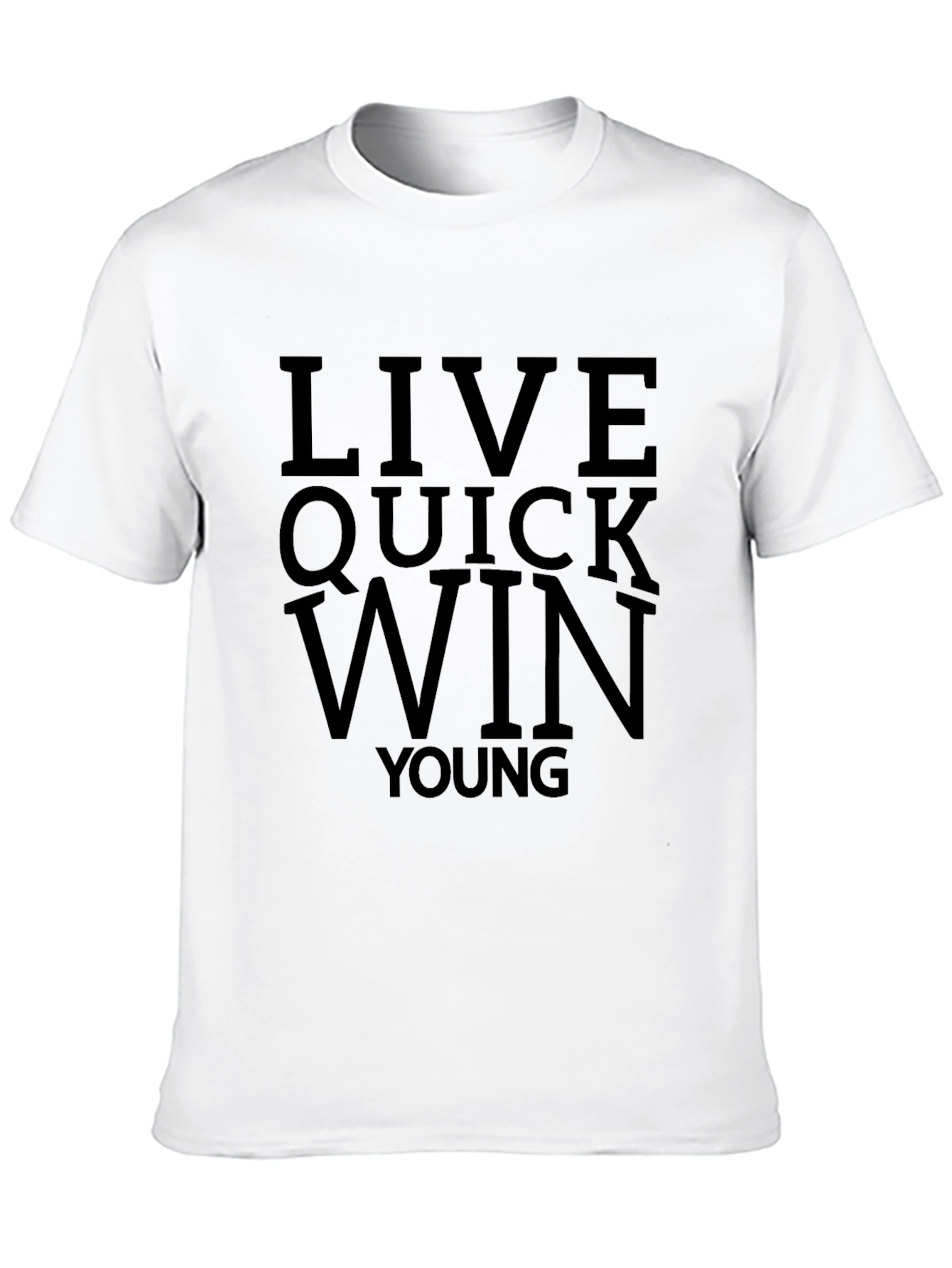 Live Quick Win Young Graphic Tee - Black