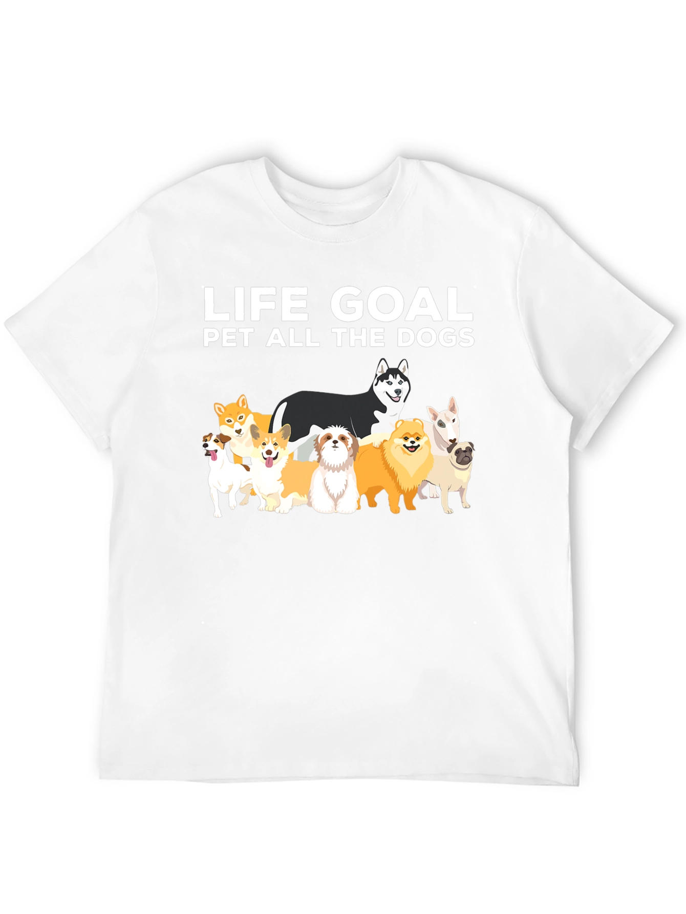 Life Goal Pet All The Dogs Graphic Tee