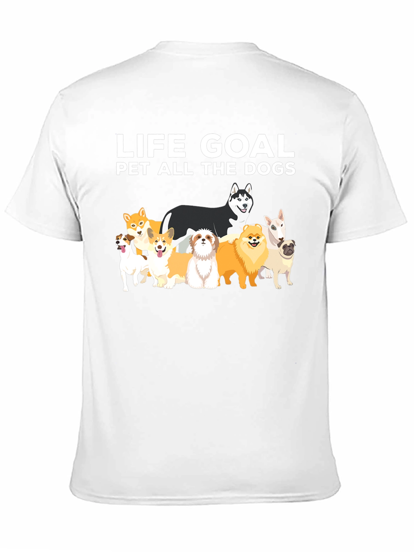 Life Goal Pet All The Dogs Graphic Tee