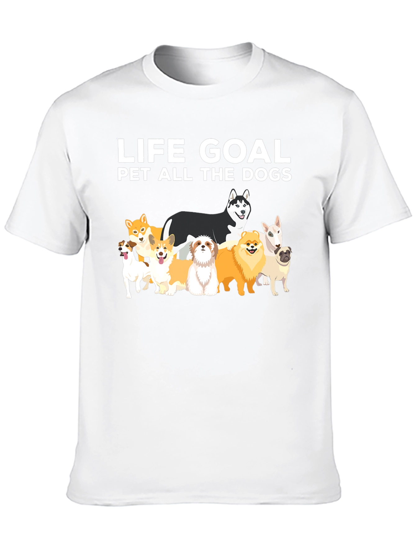 Life Goal Pet All The Dogs Graphic Tee