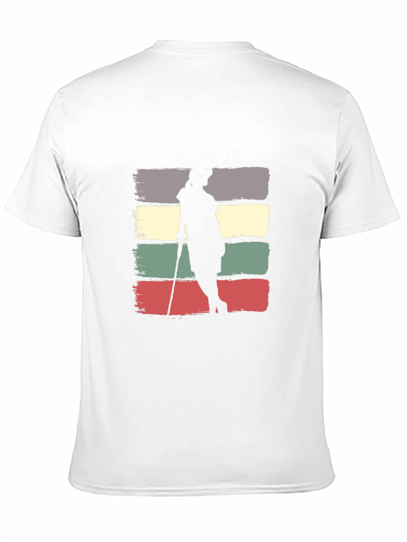 Retro Golfer Silhouette Tee