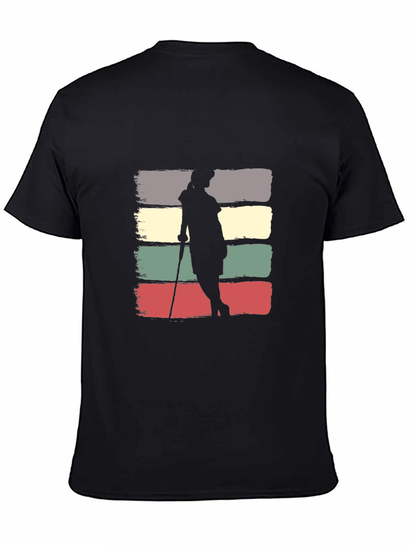 Retro Golfer Silhouette Tee