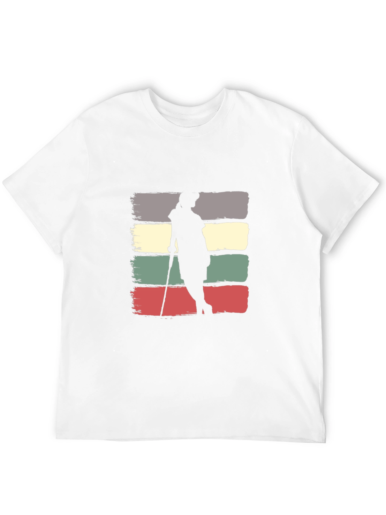 Retro Golfer Silhouette Tee