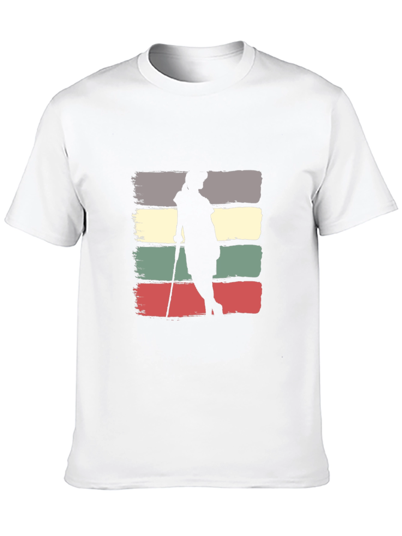 Retro Golfer Silhouette Tee