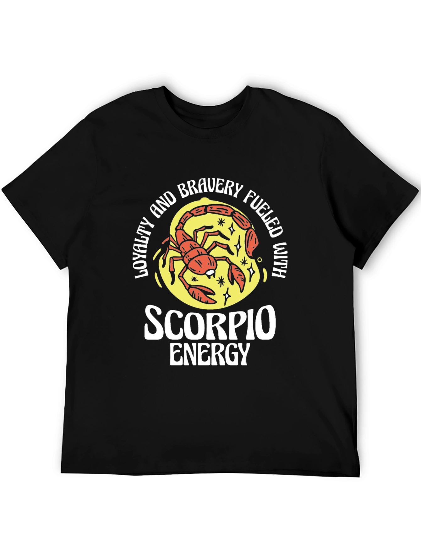 Scorpio Energy Graphic T-Shirt Zodiac Tee