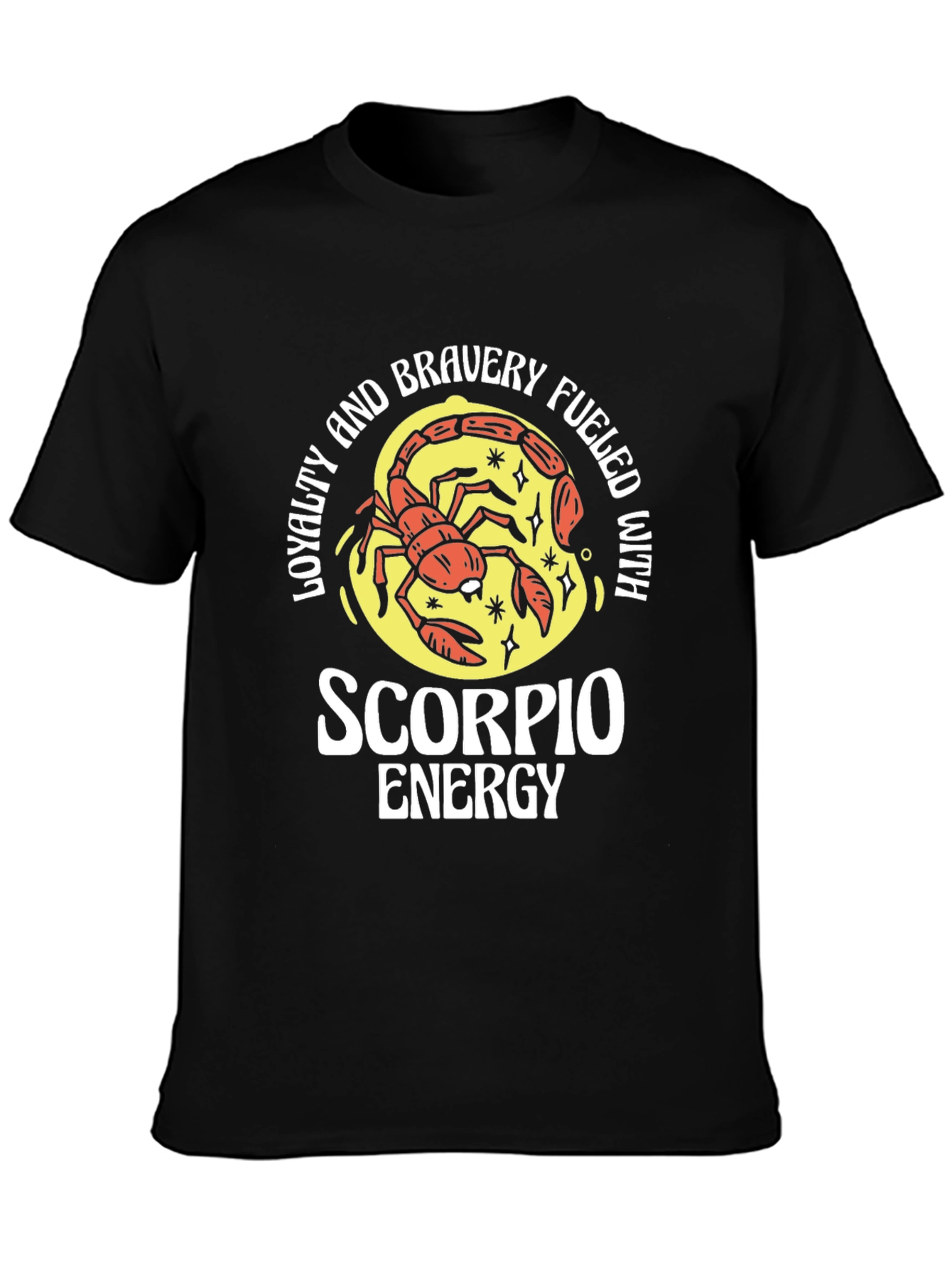 Scorpio Energy Graphic T-Shirt Zodiac Tee