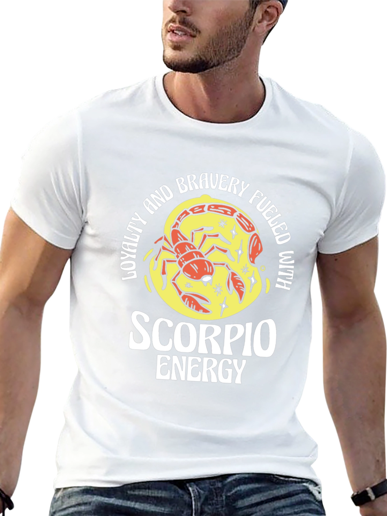 Scorpio Energy Graphic T-Shirt Zodiac Tee