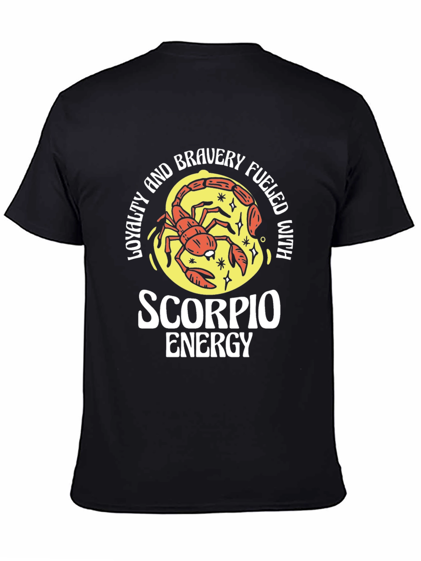 Scorpio Energy Graphic T-Shirt Zodiac Tee