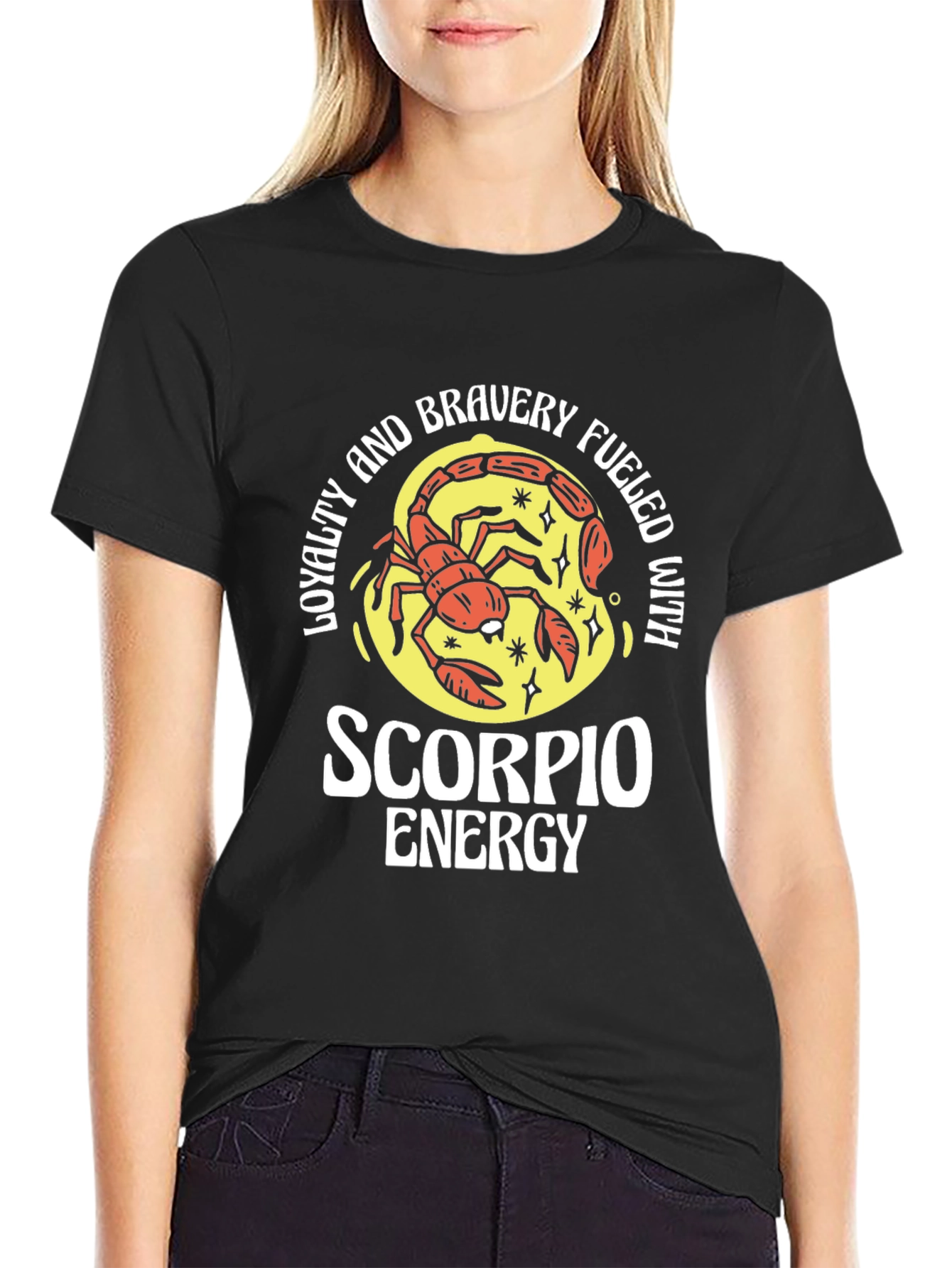 Scorpio Energy Graphic T-Shirt Zodiac Tee