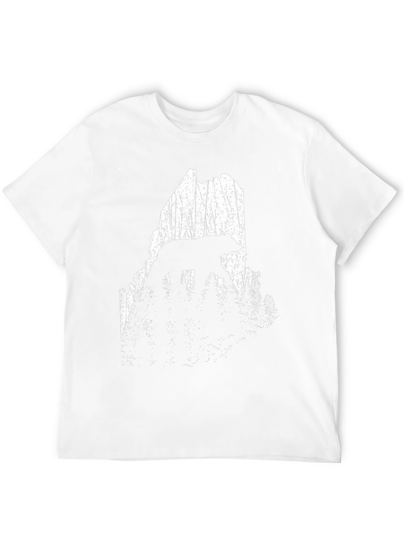 Maine Bear Forest Graphic Tee - Unisex T-Shirt