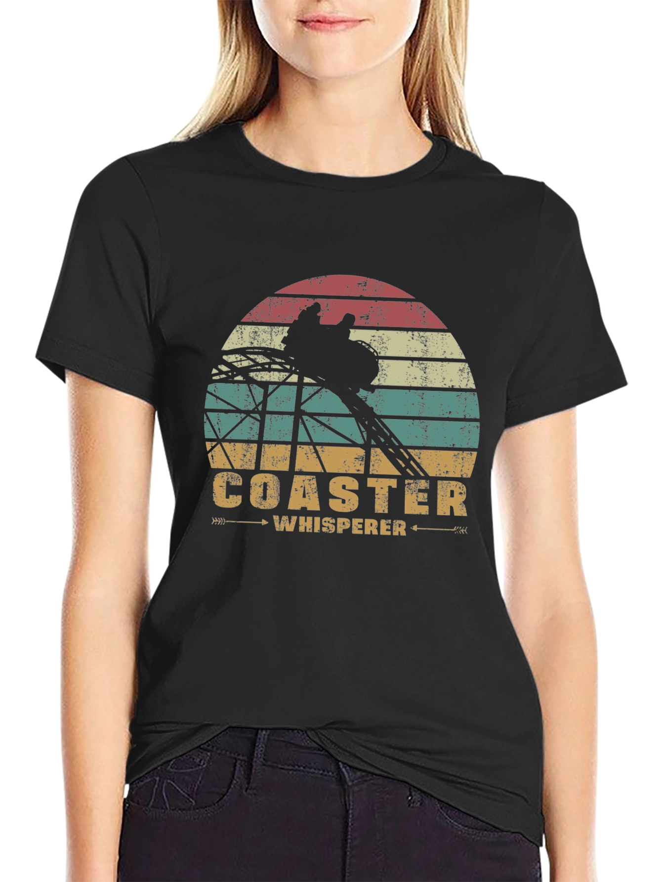 Coaster Whisperer Retro Graphic Tee