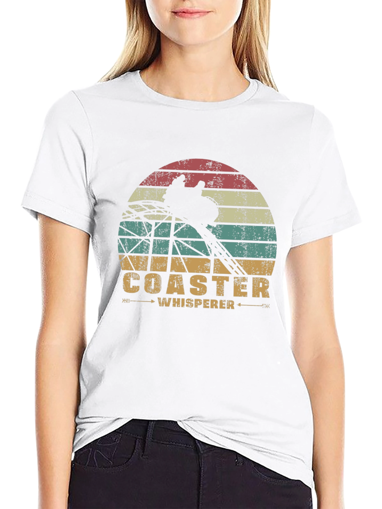 Coaster Whisperer Retro Graphic Tee