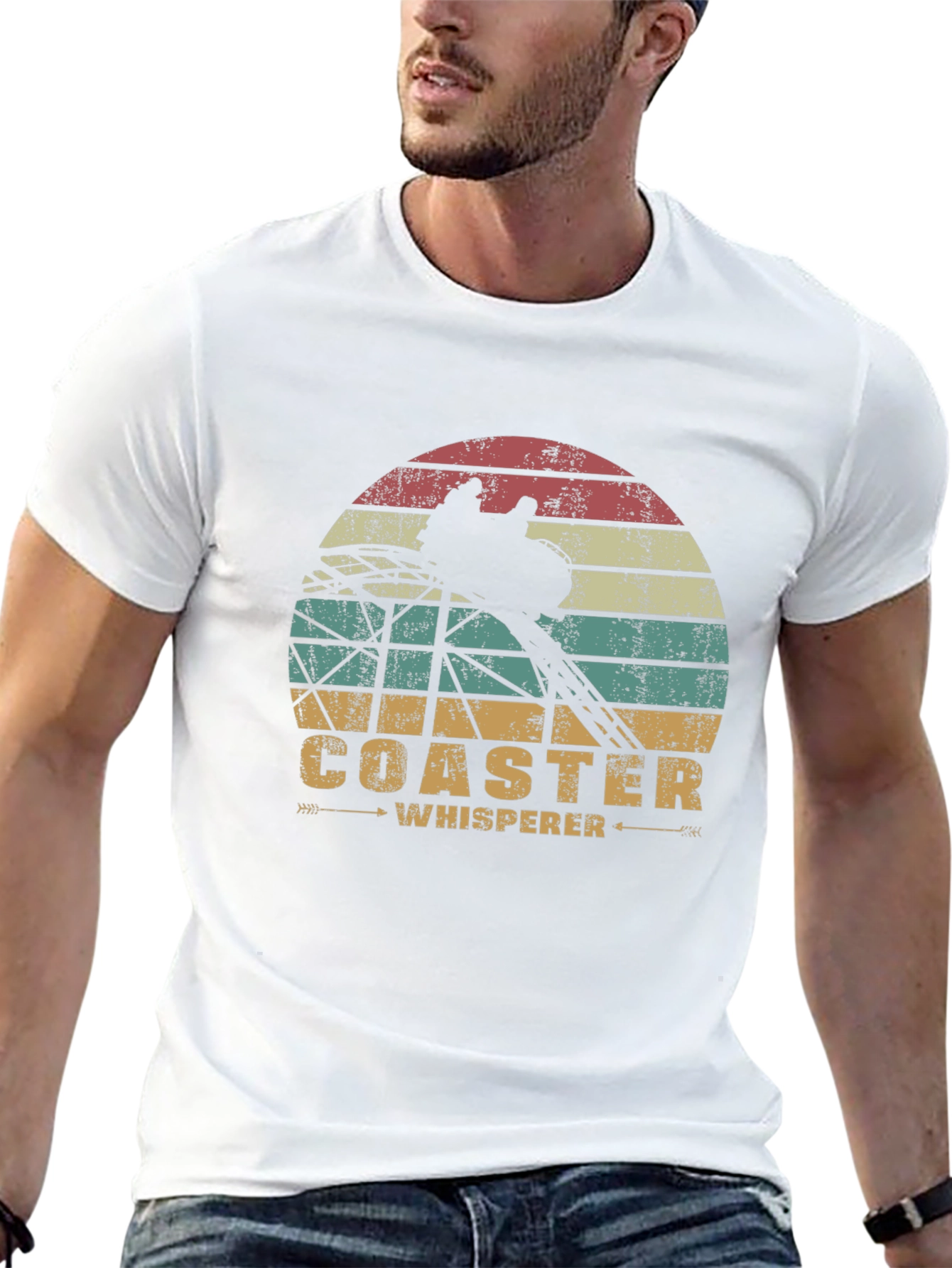 Coaster Whisperer Retro Graphic Tee