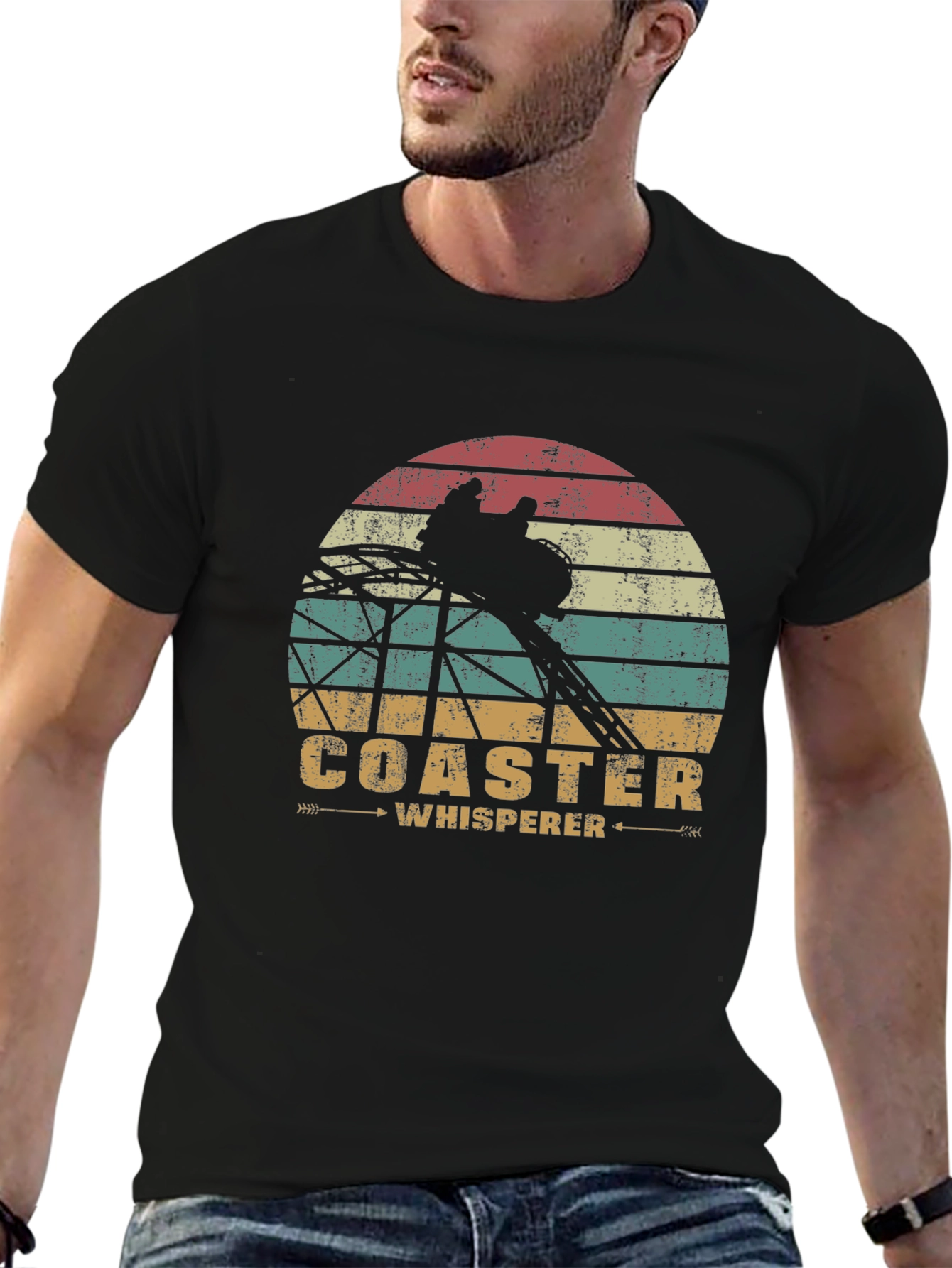 Coaster Whisperer Retro Graphic Tee