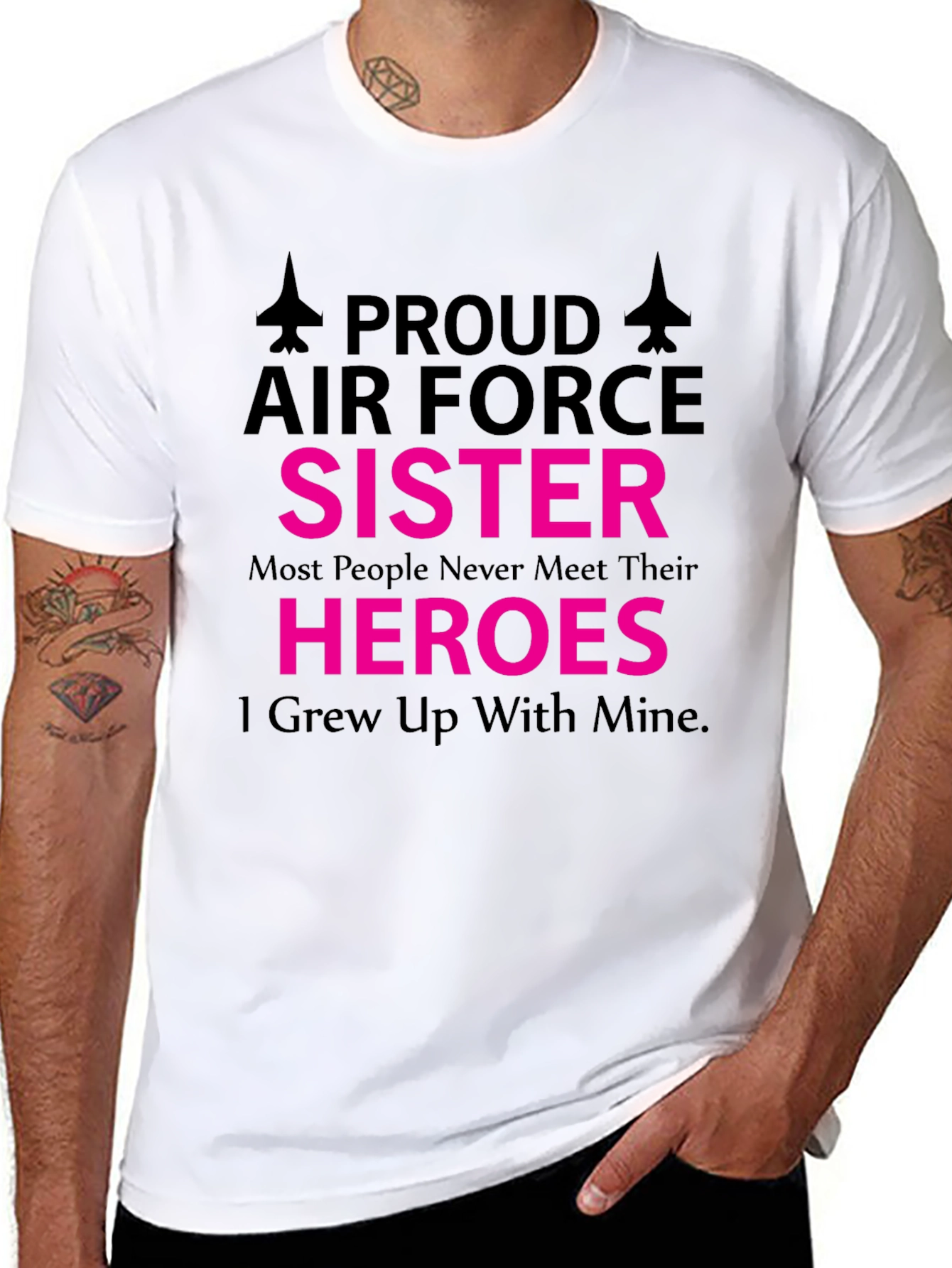 Proud Air Force Sister T-Shirt
