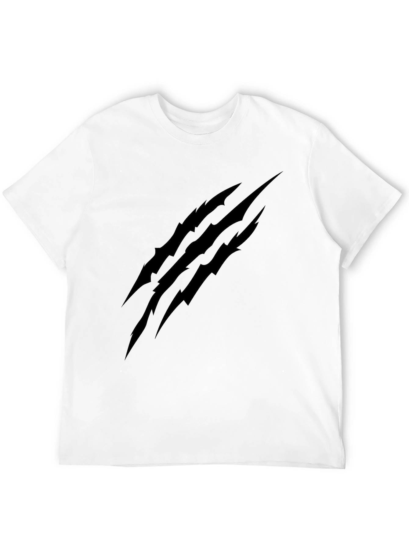 Mens Black Claw Graphic T-Shirt