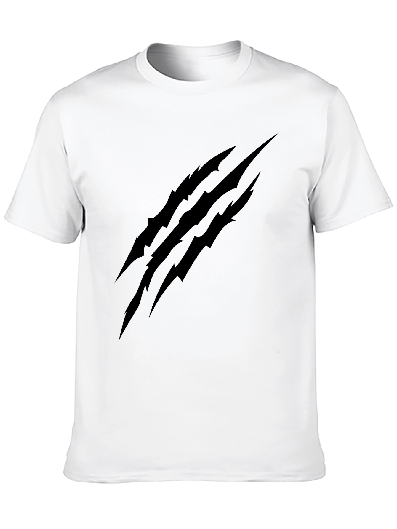 Mens Black Claw Graphic T-Shirt