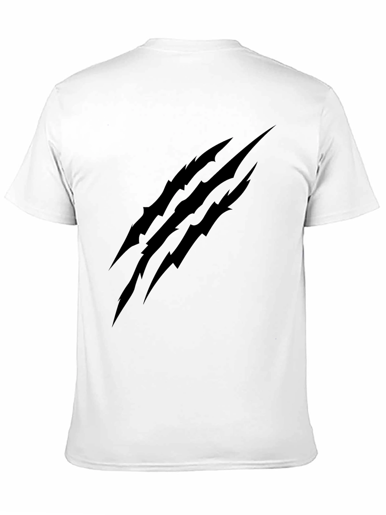 Mens Black Claw Graphic T-Shirt